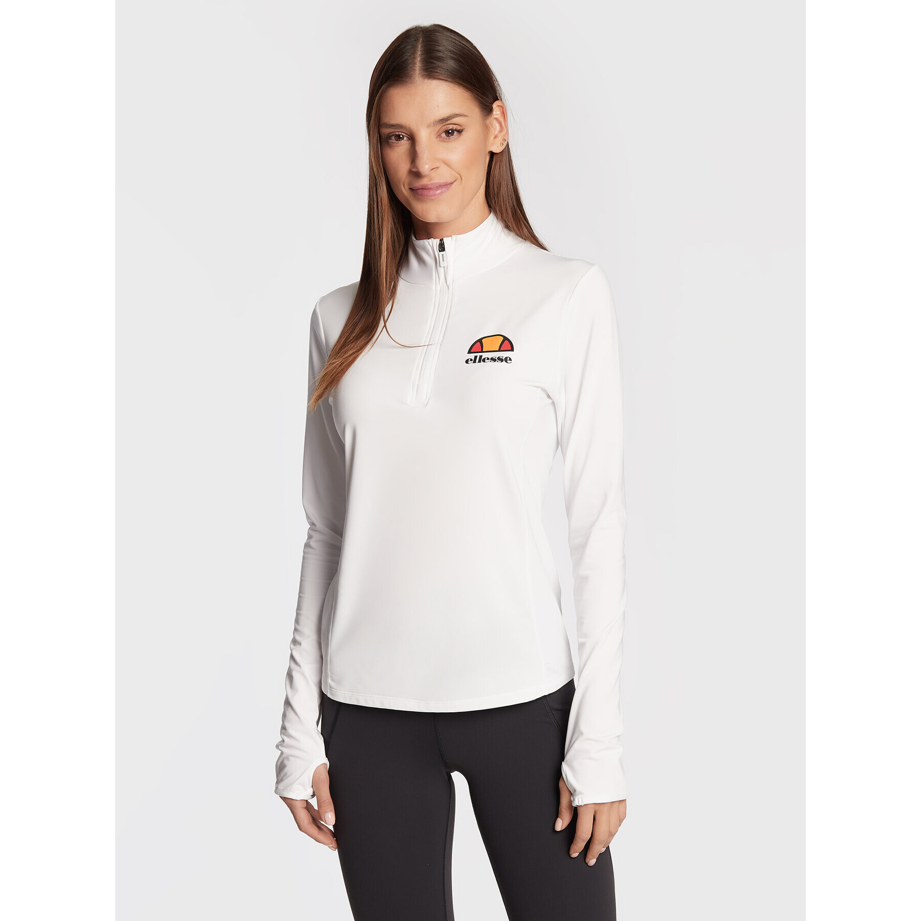 Ellesse Technikai pulóver Sofira SRG09915 Fehér Compressive Fit - Pepit.hu