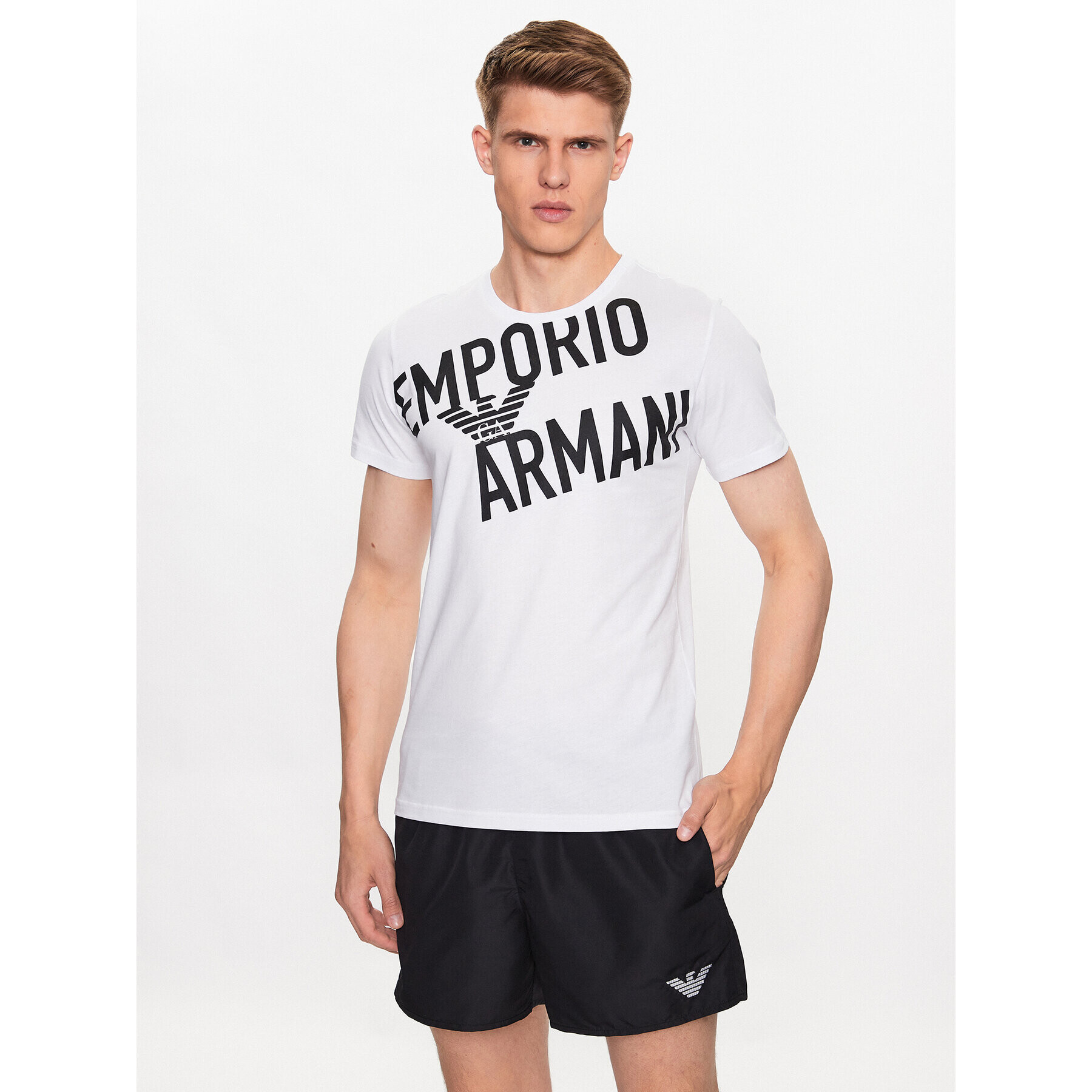 Emporio Armani Póló 211818 3R476 93410 Fehér Regular Fit - Pepit.hu