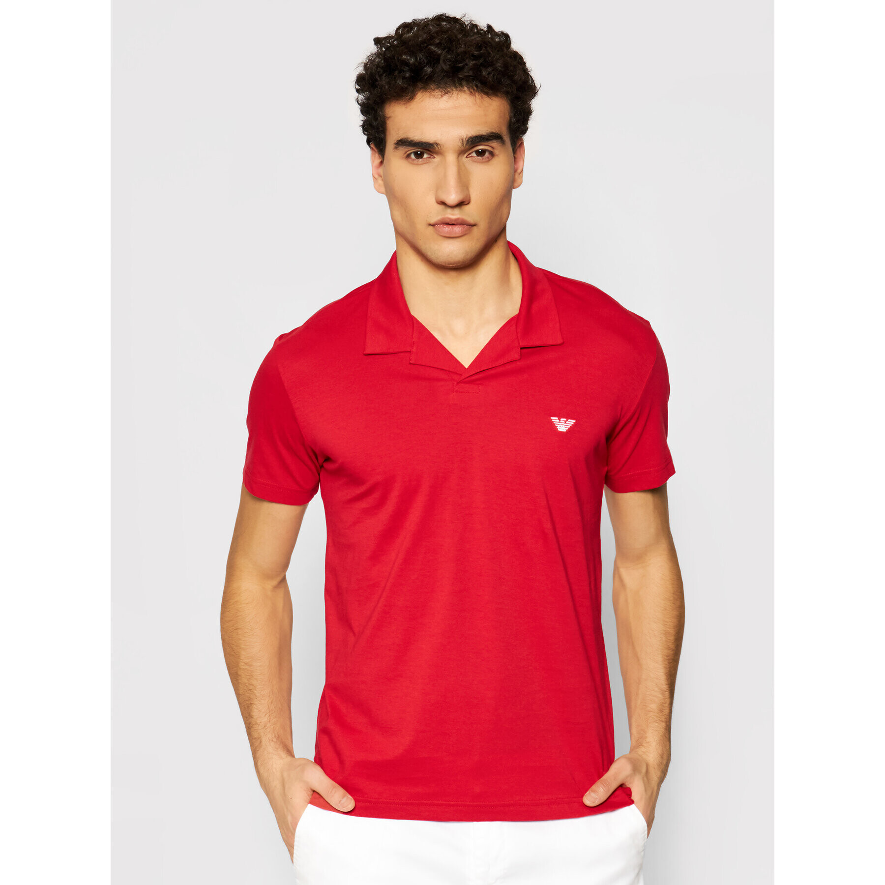 Emporio Armani Pólóing 211837 1P472 06574 Piros Regular Fit - Pepit.hu