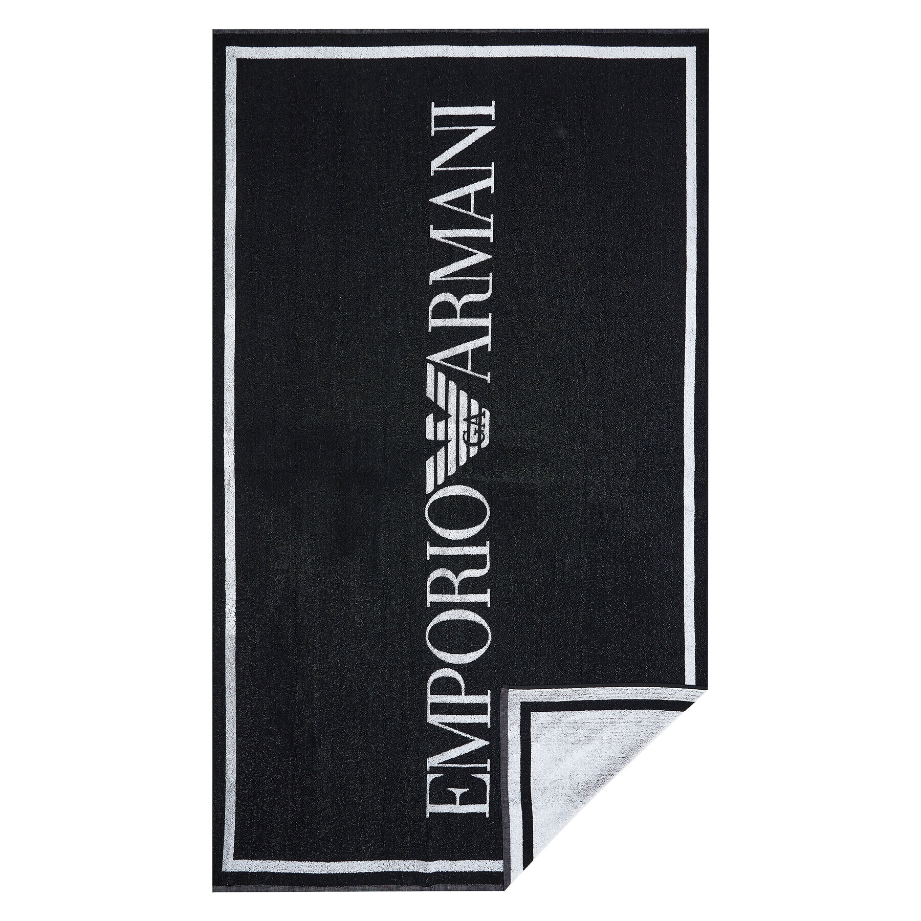 Emporio Armani Törölköző 231772 3R451 00020 Fekete - Pepit.hu