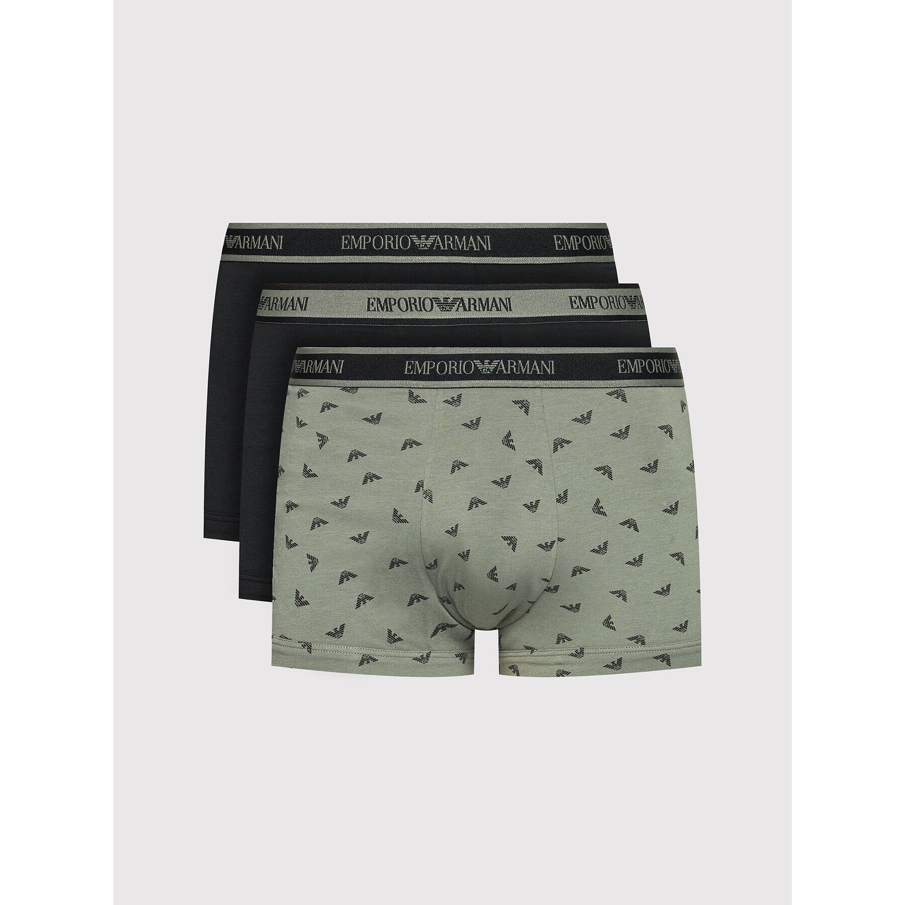 Emporio Armani Underwear 3 darab boxer 111357 1A717 06521 Fekete - Pepit.hu