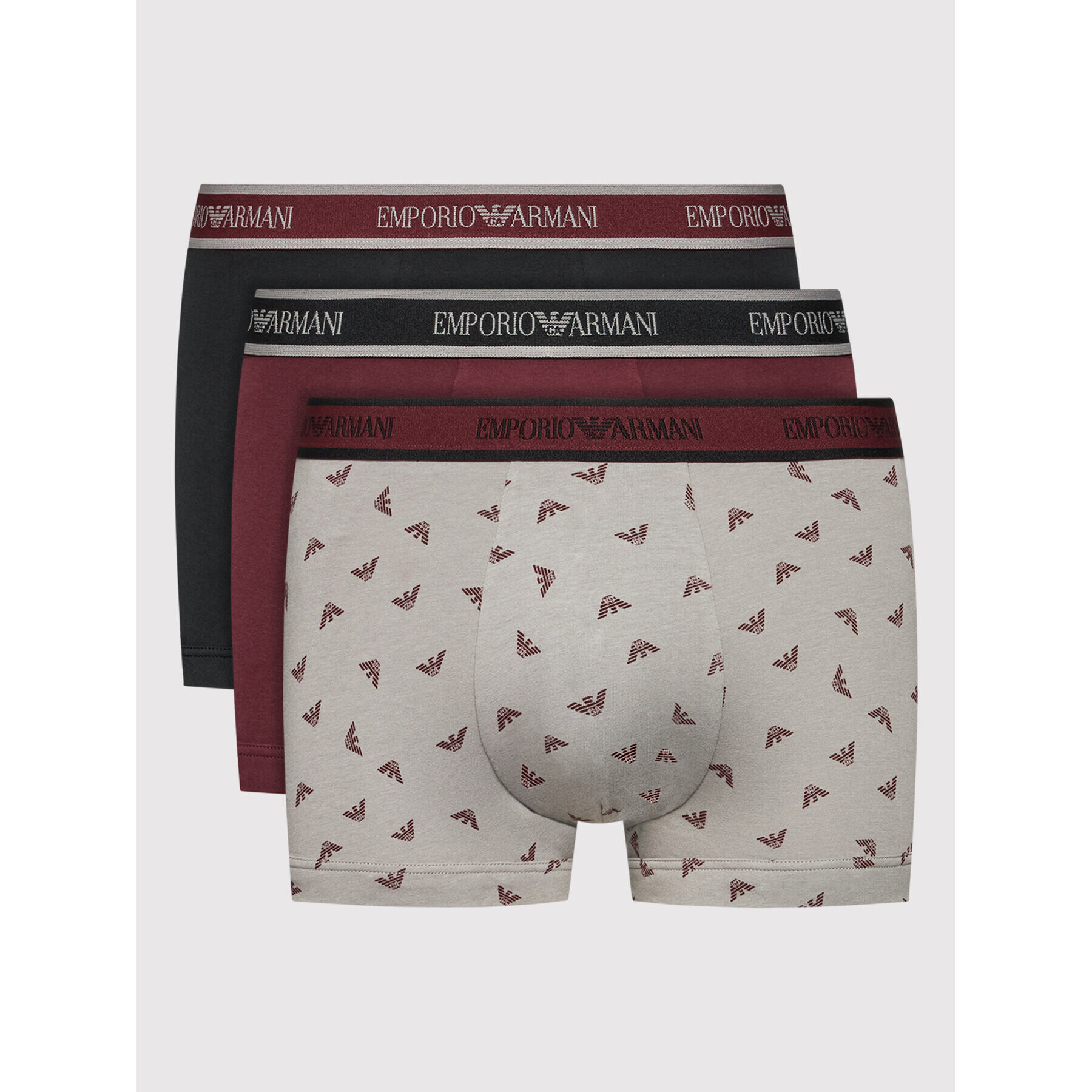 Emporio Armani Underwear 3 darab boxer 111357 1A717 12876 Szürke - Pepit.hu