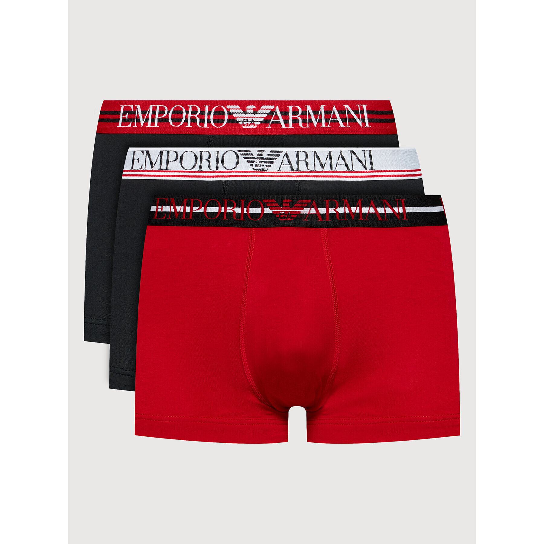 Emporio Armani Underwear 3 darab boxer 111357 1A723 07921 Fekete - Pepit.hu