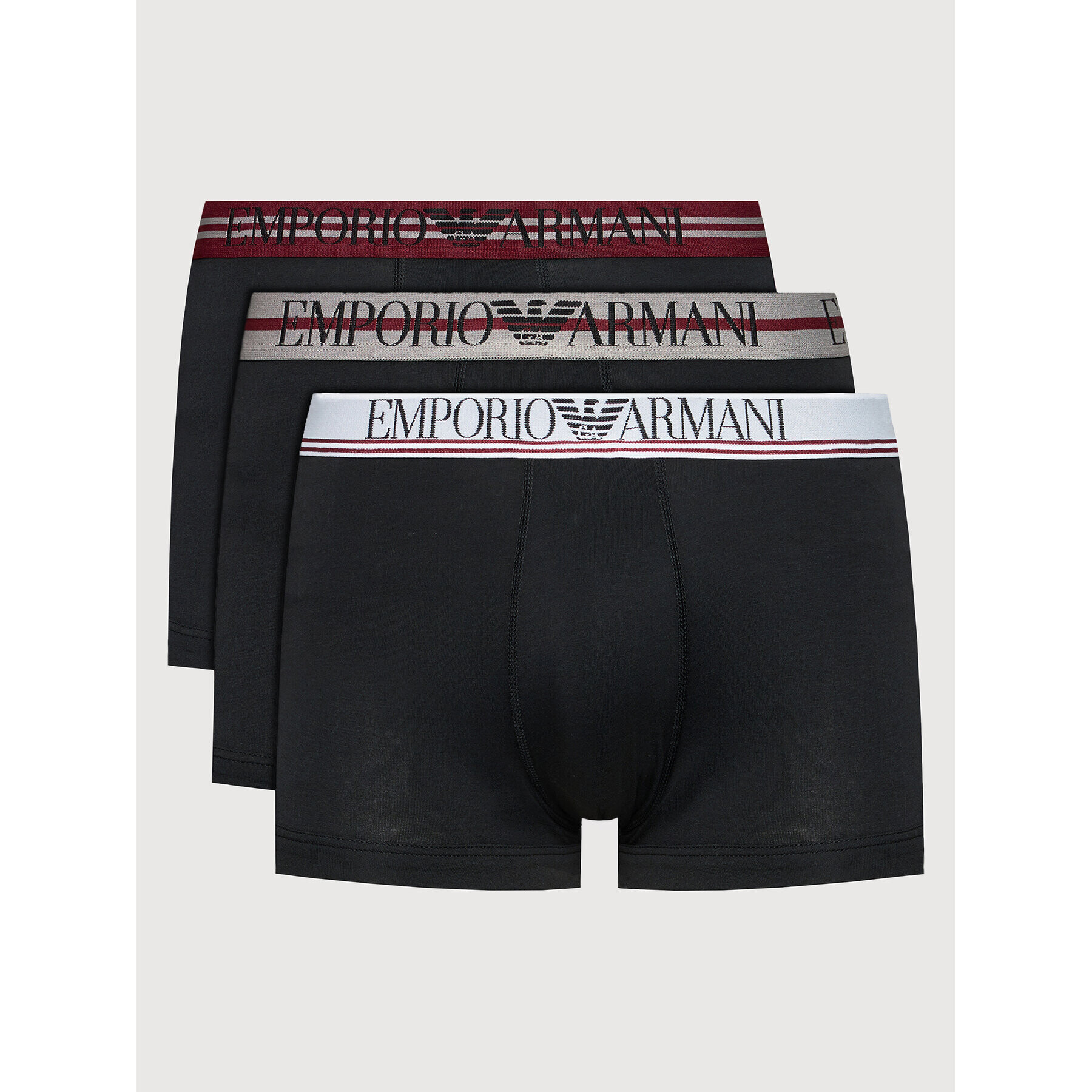 Emporio Armani Underwear 3 darab boxer 111357 1A723 50620 Fekete - Pepit.hu