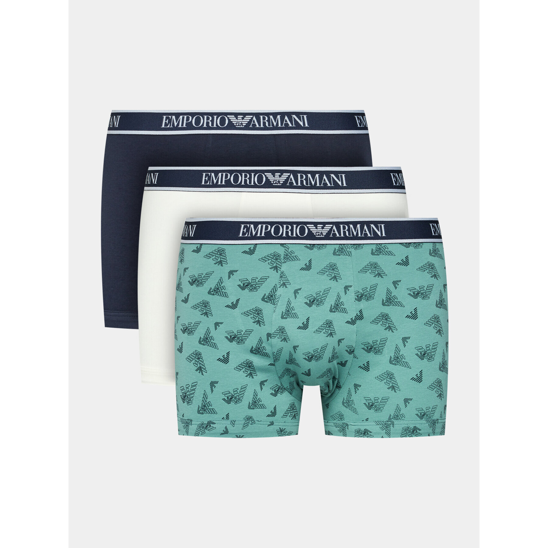 Emporio Armani Underwear 3 darab boxer 111357 3F717 14011 Bézs - Pepit.hu