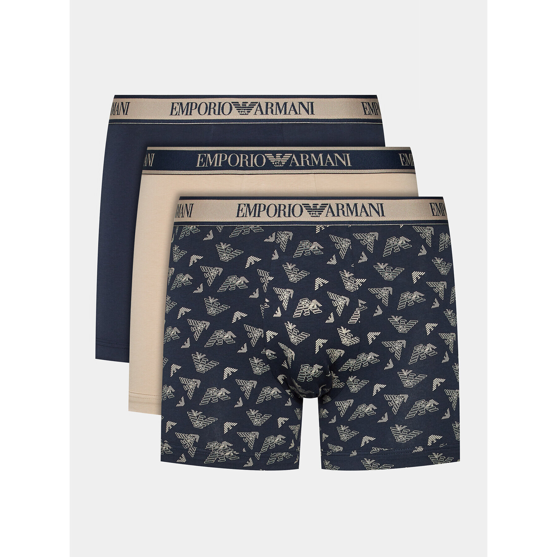 Emporio Armani Underwear 3 darab boxer 111473 3F717 11250 Bézs - Pepit.hu