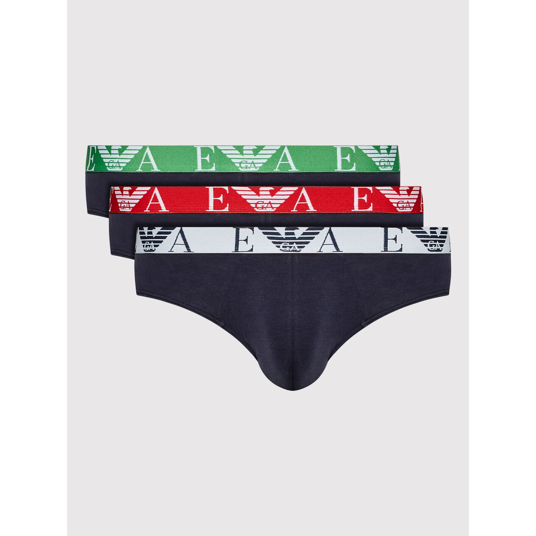 Emporio Armani Underwear 3 darab készlet 111734 2F715 70435 Sötétkék - Pepit.hu