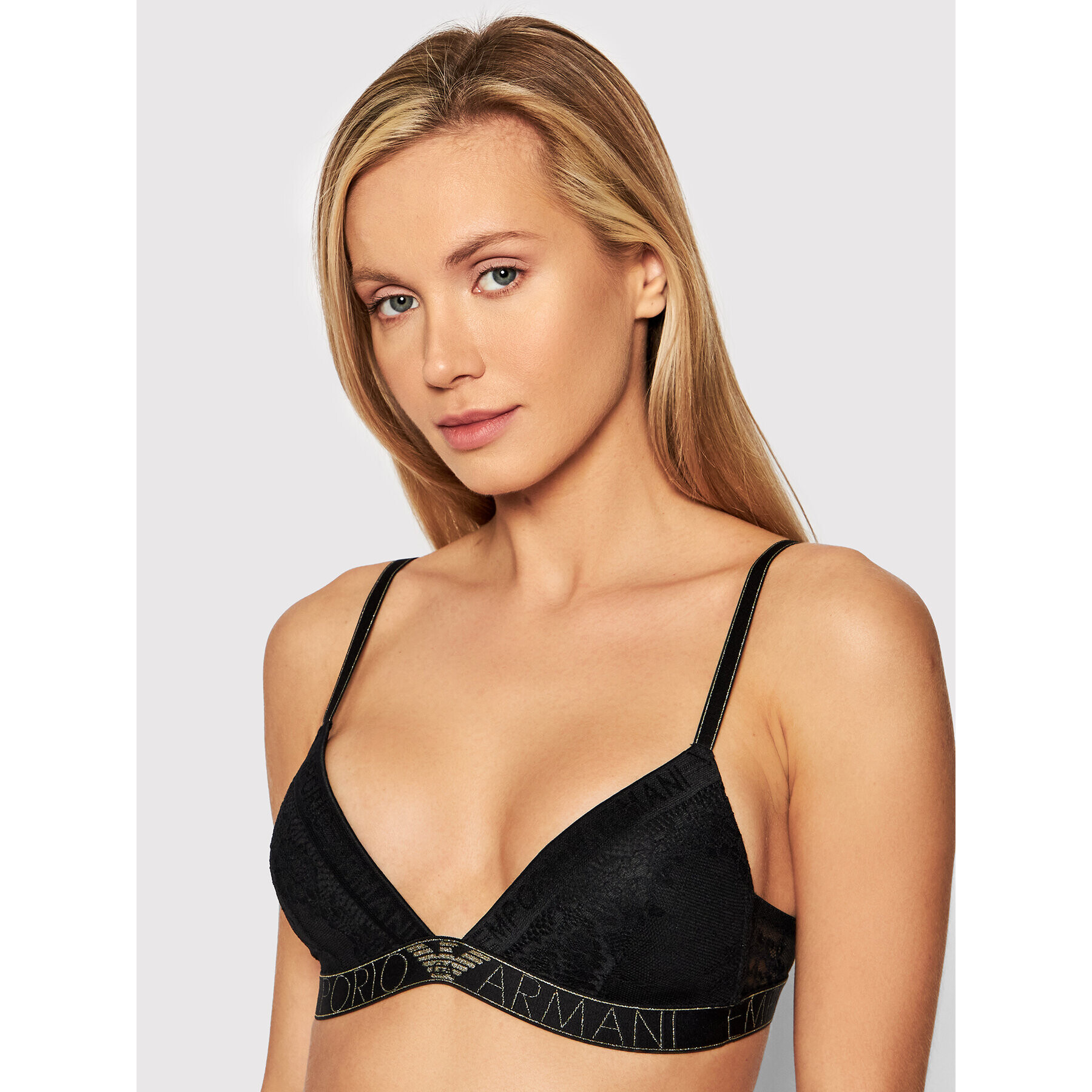 Emporio Armani Underwear Bralette melltartó 164298 1A207 00020 Fekete - Pepit.hu