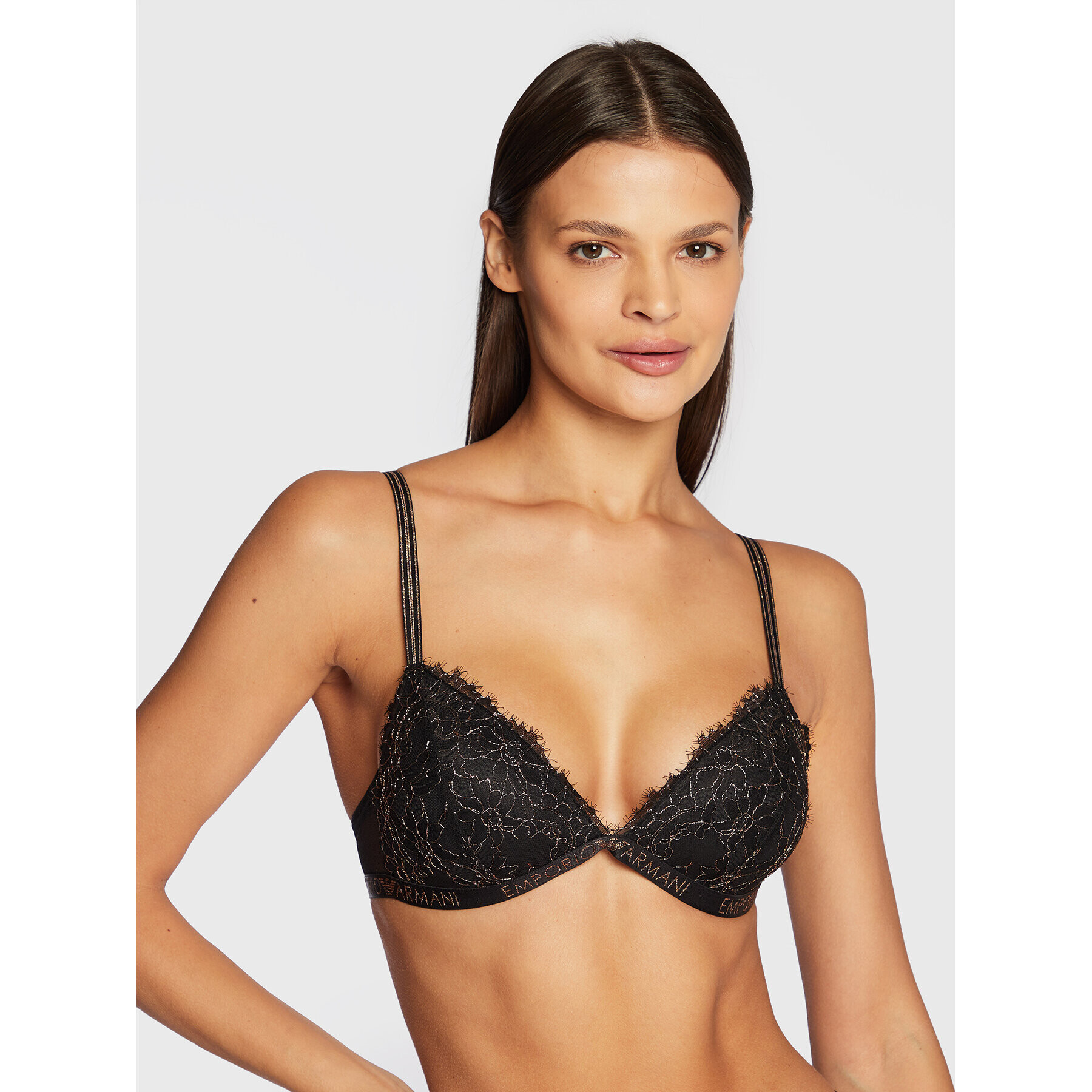 Emporio Armani Underwear Bralette melltartó 164298 2F207 00020 Fekete - Pepit.hu