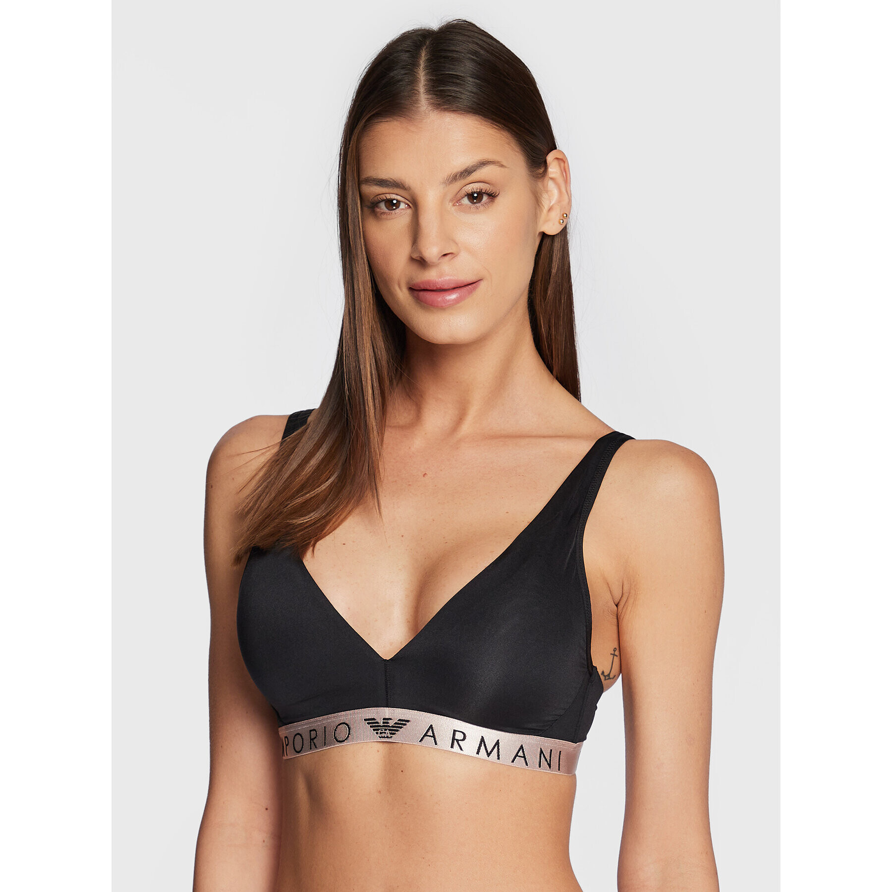 Emporio Armani Underwear Bralette melltartó 164530 2F235 00020 Fekete - Pepit.hu