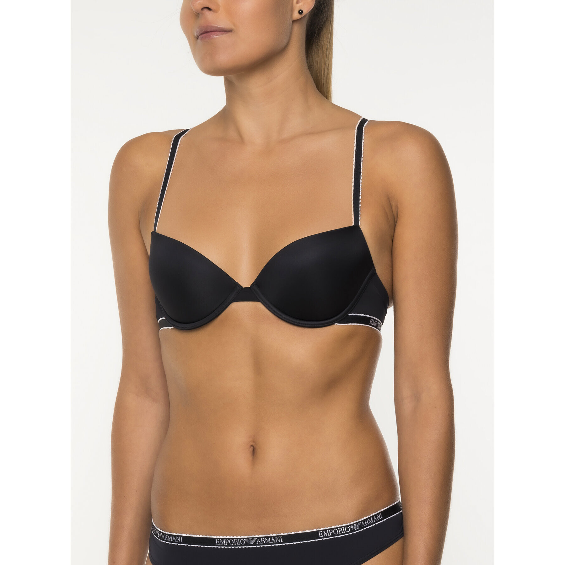 Emporio Armani Underwear Push up melltartó 162394 CC235 00020 Fekete - Pepit.hu