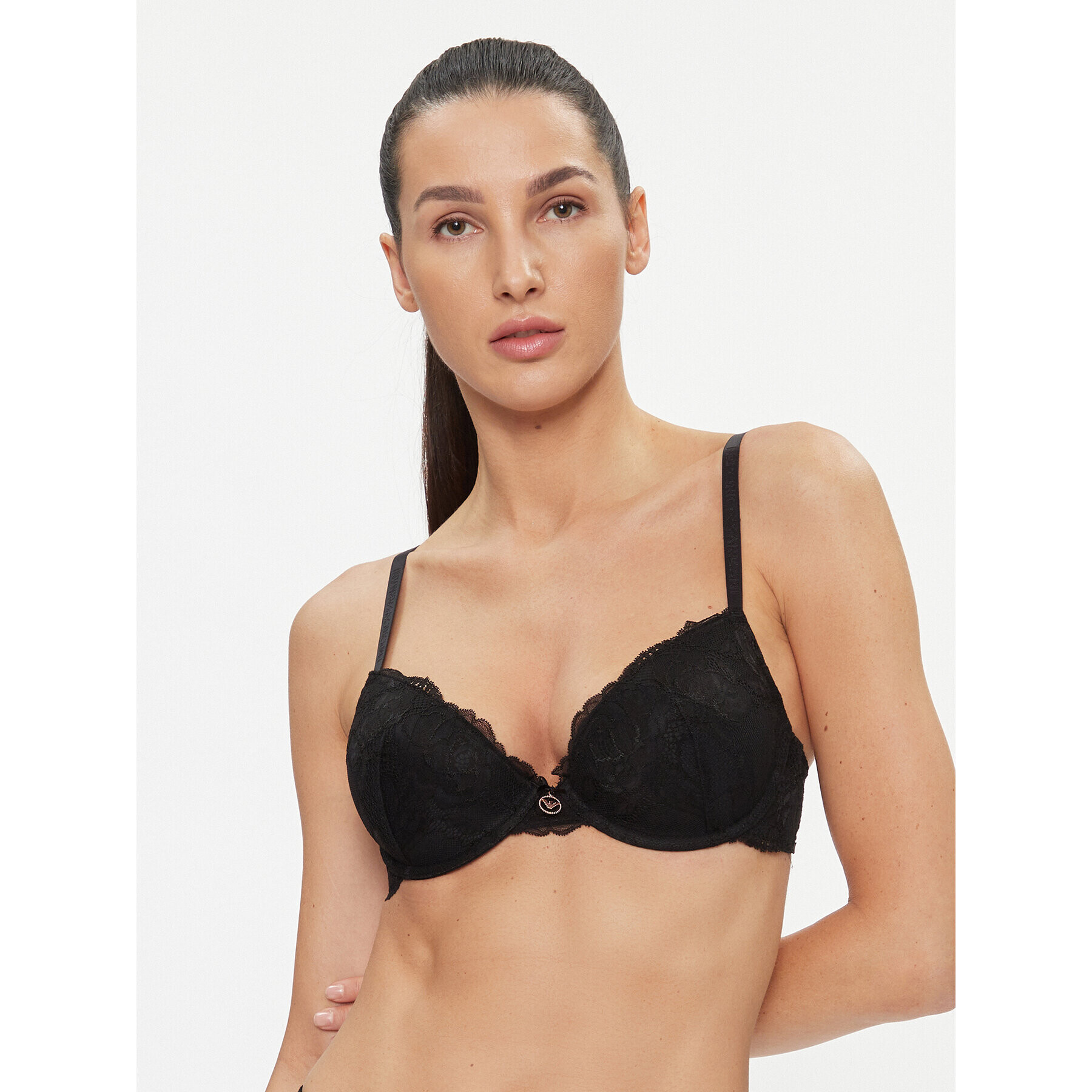 Emporio Armani Underwear Push up melltartó 167394 3F206 00020 Fekete - Pepit.hu