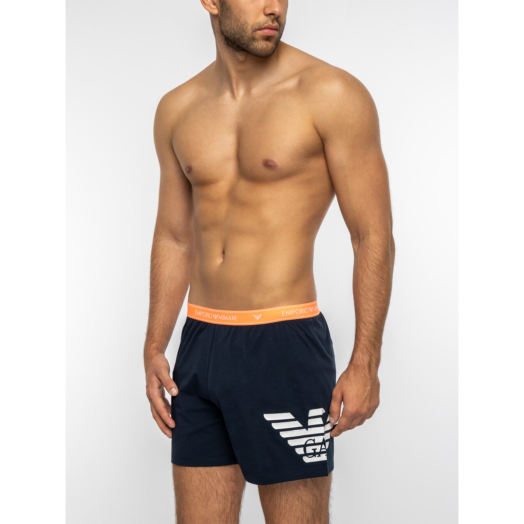 Emporio Armani Underwear Rövid pizsama nadrág 164161 9P317 00135 Sötétkék - Pepit.hu