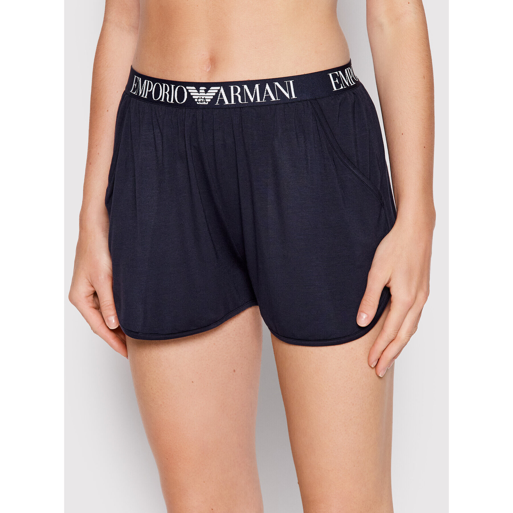 Emporio Armani Underwear Rövid pizsama nadrág 262523 2R314 00135 Sötétkék Regular Fit - Pepit.hu