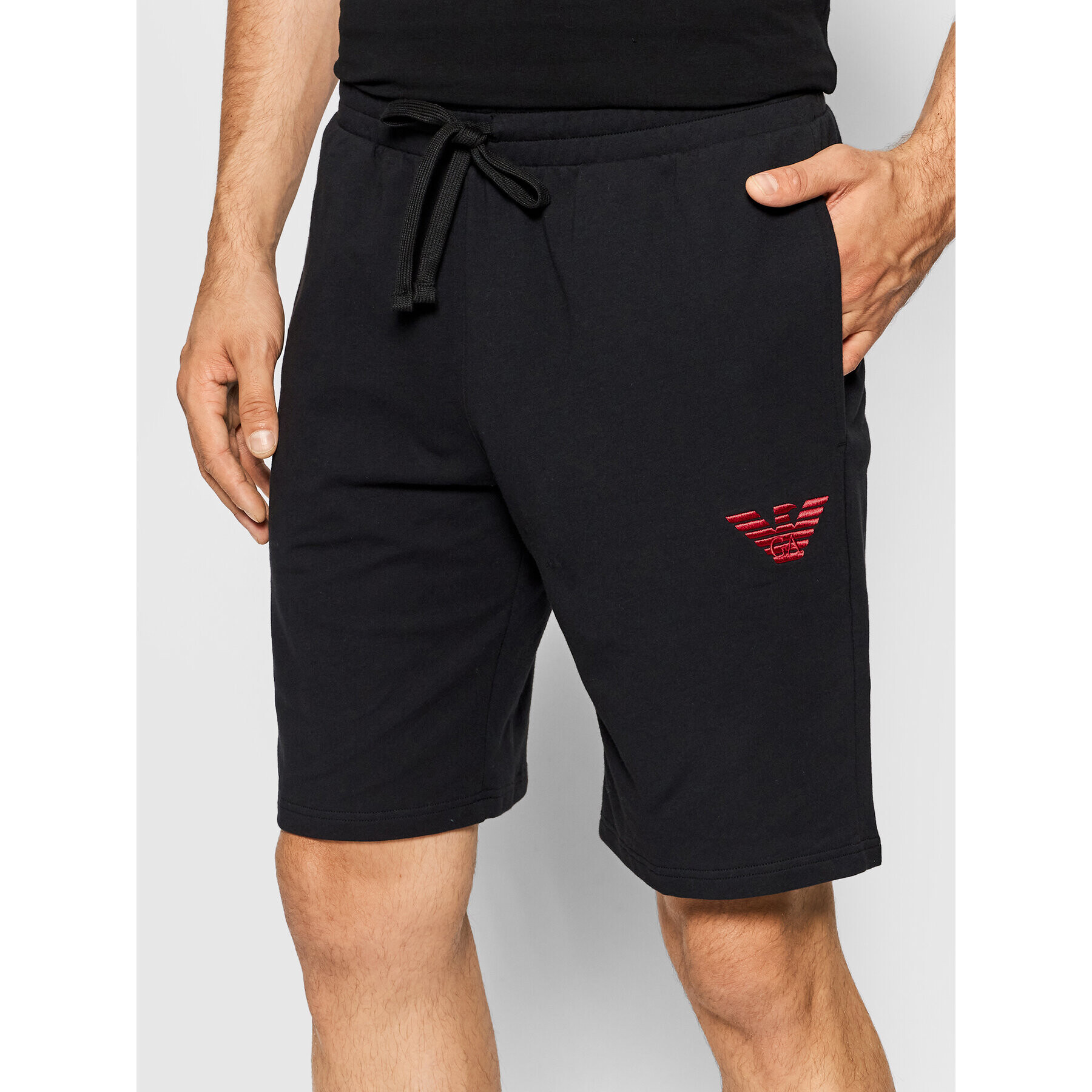 Emporio Armani Underwear Sport rövidnadrág 111004 1A575 00020 Fekete Regular Fit - Pepit.hu