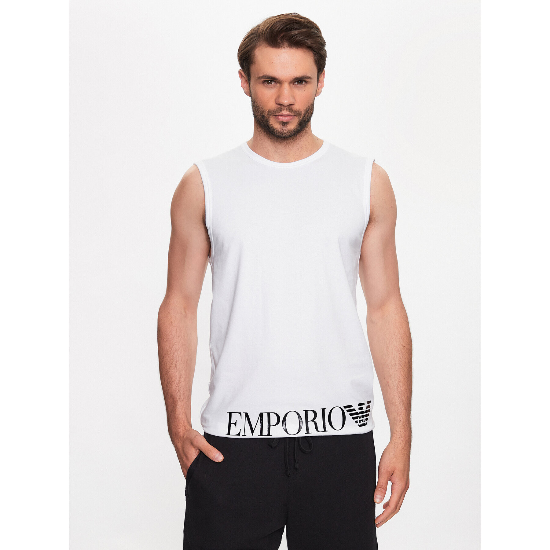 Emporio Armani Underwear Trikó 112018 3R755 00010 Fehér Regular Fit - Pepit.hu