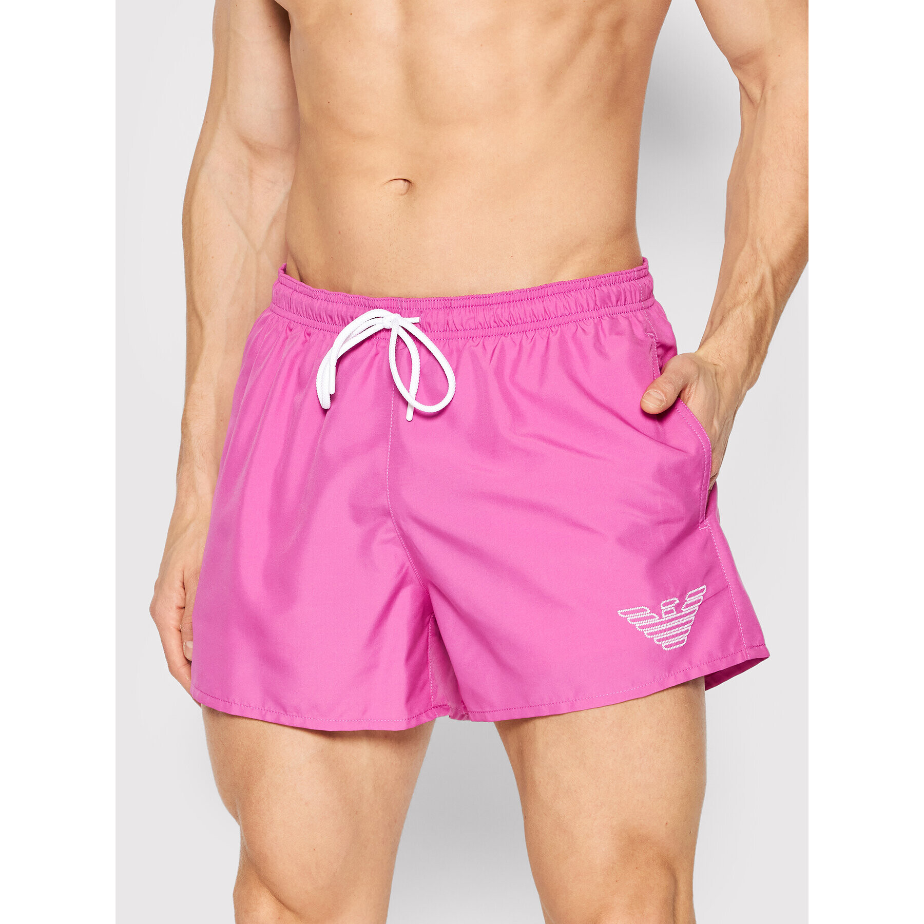 Emporio Armani Underwear Úszónadrág 211752 2R438 05873 Rózsaszín Regular Fit - Pepit.hu