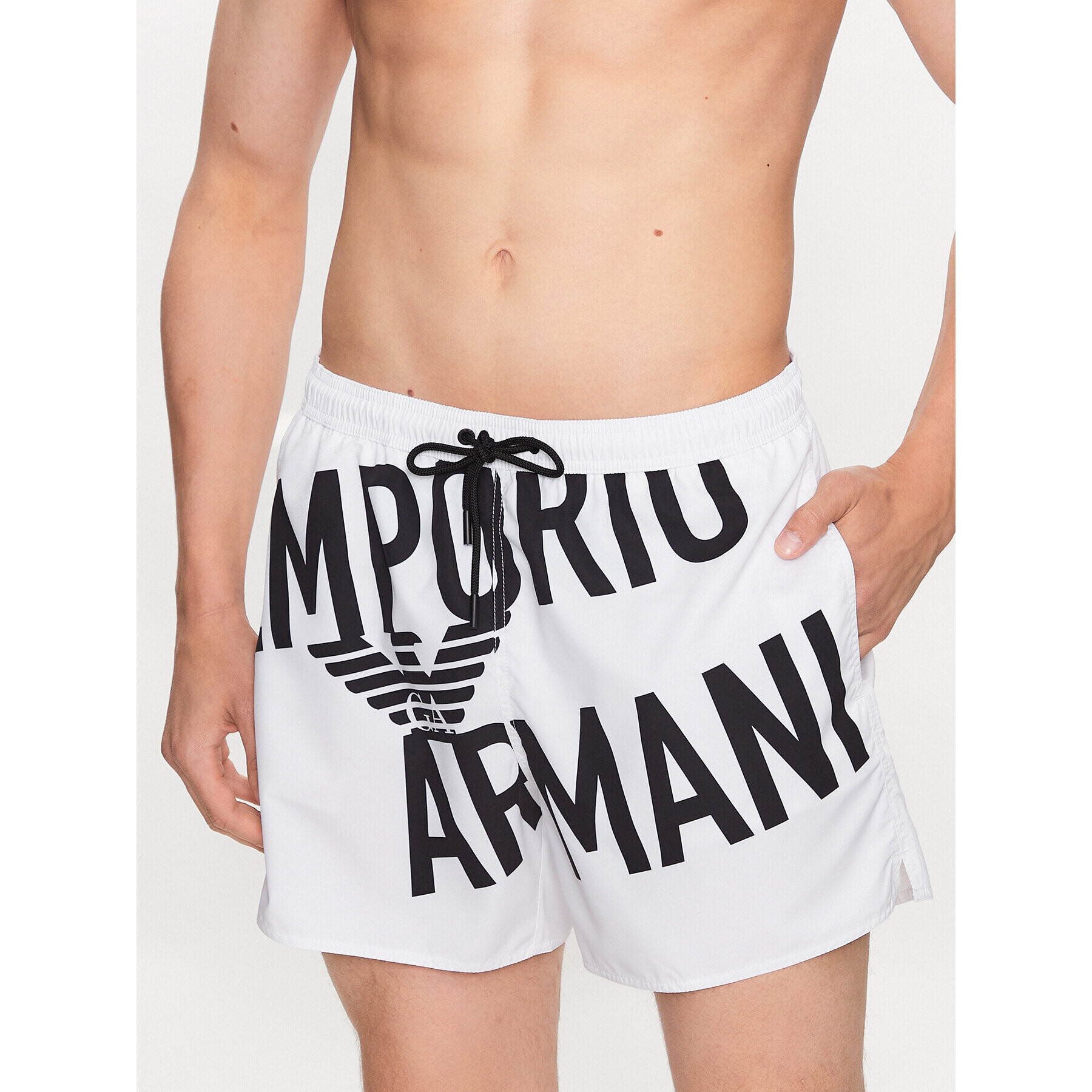 Emporio Armani Úszónadrág 211740 3R424 93410 Fehér Regular Fit - Pepit.hu