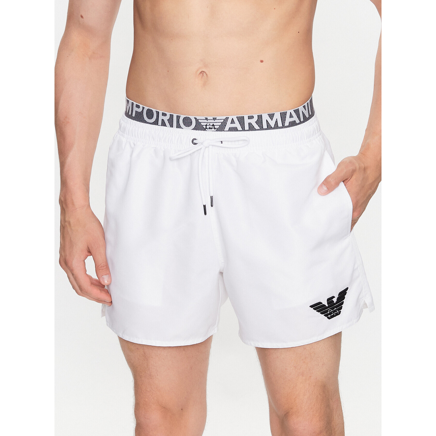 Emporio Armani Úszónadrág 211740 3R432 00010 Fehér Regular Fit - Pepit.hu