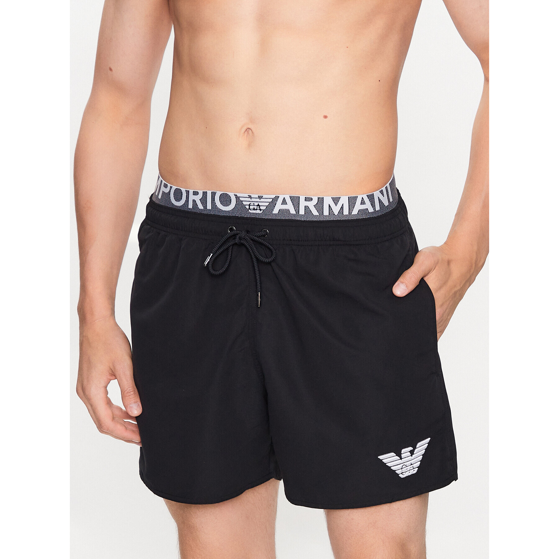 Emporio Armani Úszónadrág 211740 3R432 00020 Fekete Regular Fit - Pepit.hu