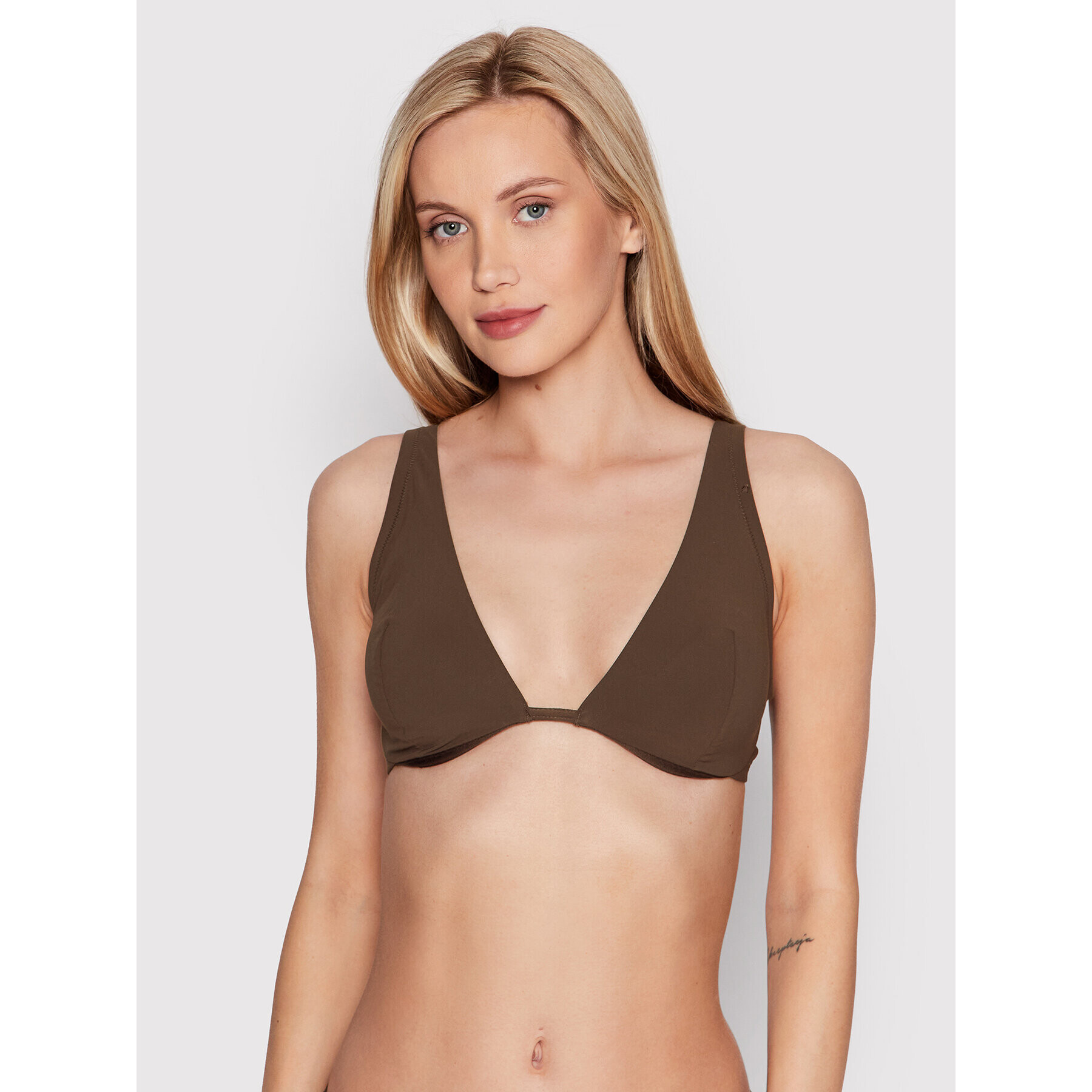 Etam Bikini felső Essentielle 6532762 Barna - Pepit.hu