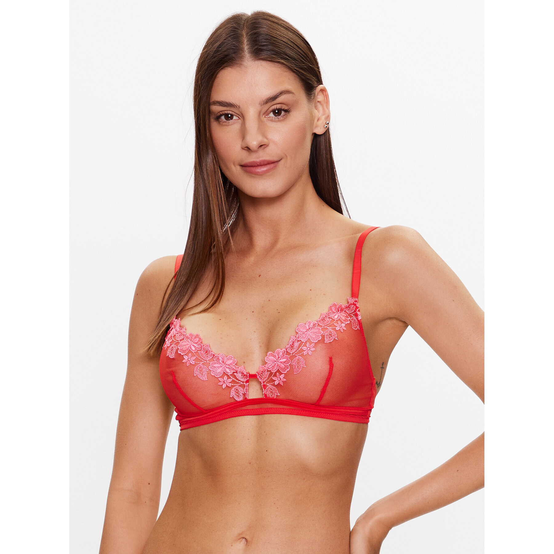 Etam Bralette melltartó 6538019 Piros - Pepit.hu