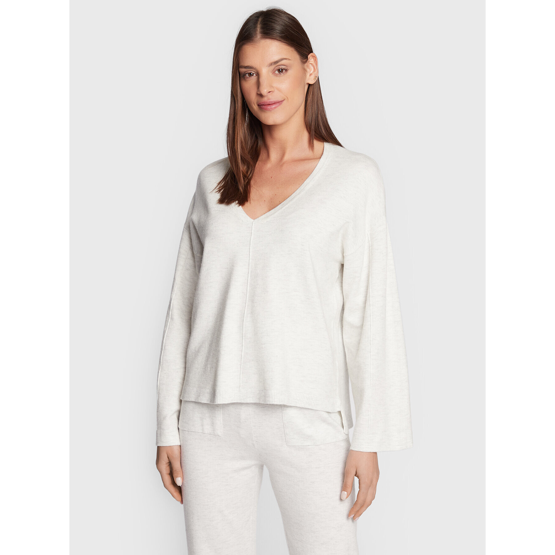 Etam Sweater Belissa 6535609 Szürke Relaxed Fit - Pepit.hu