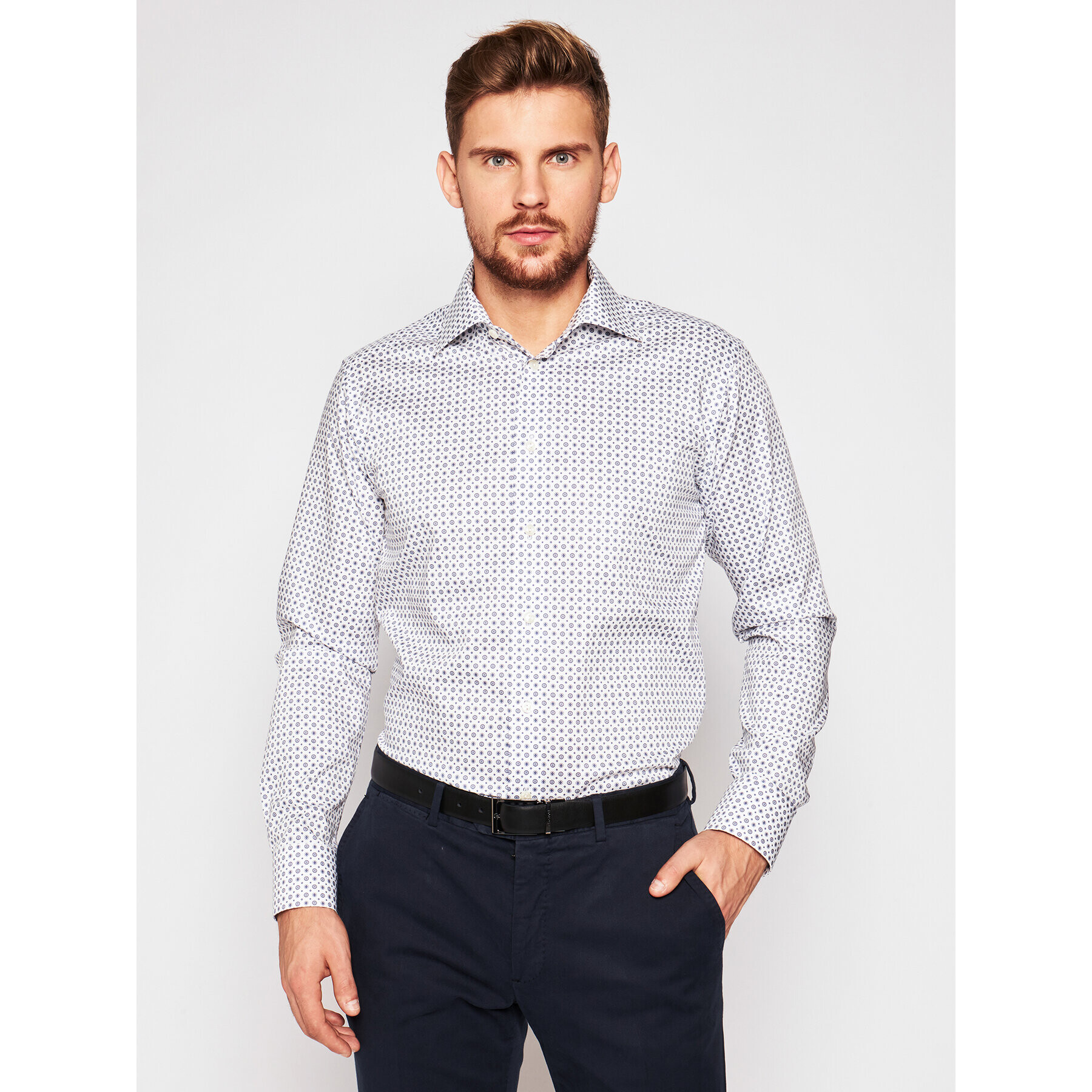 Eton Ing 100001781 Fehér Slim Fit - Pepit.hu