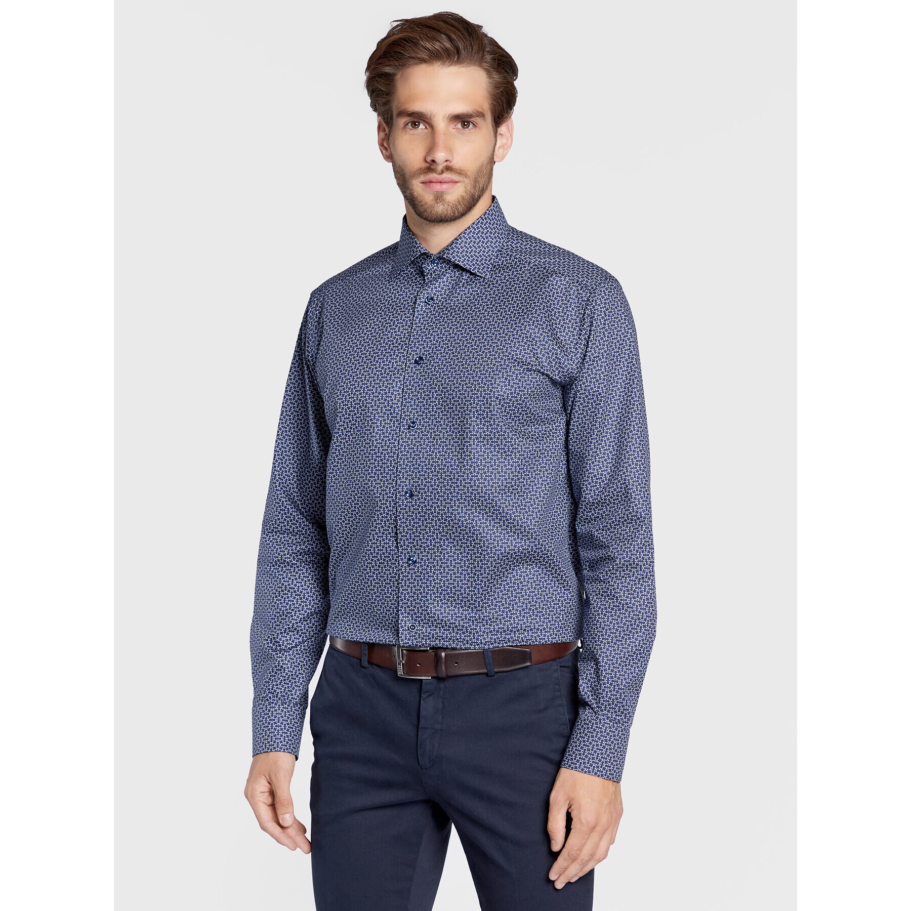 Eton Ing 100003549 Sötétkék Slim Fit - Pepit.hu