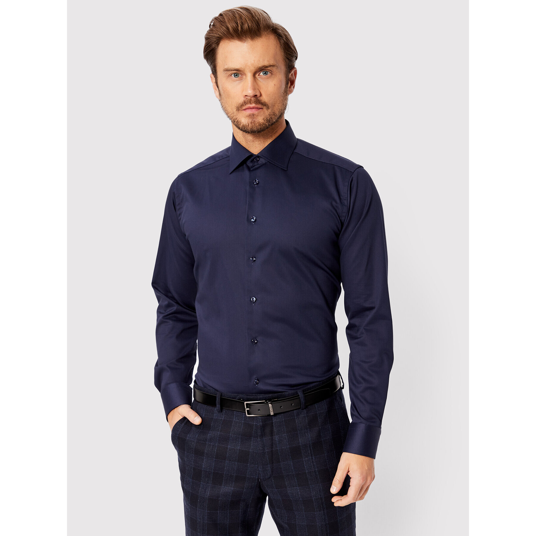 Eton Ing 100003710 Sötétkék Slim Fit - Pepit.hu