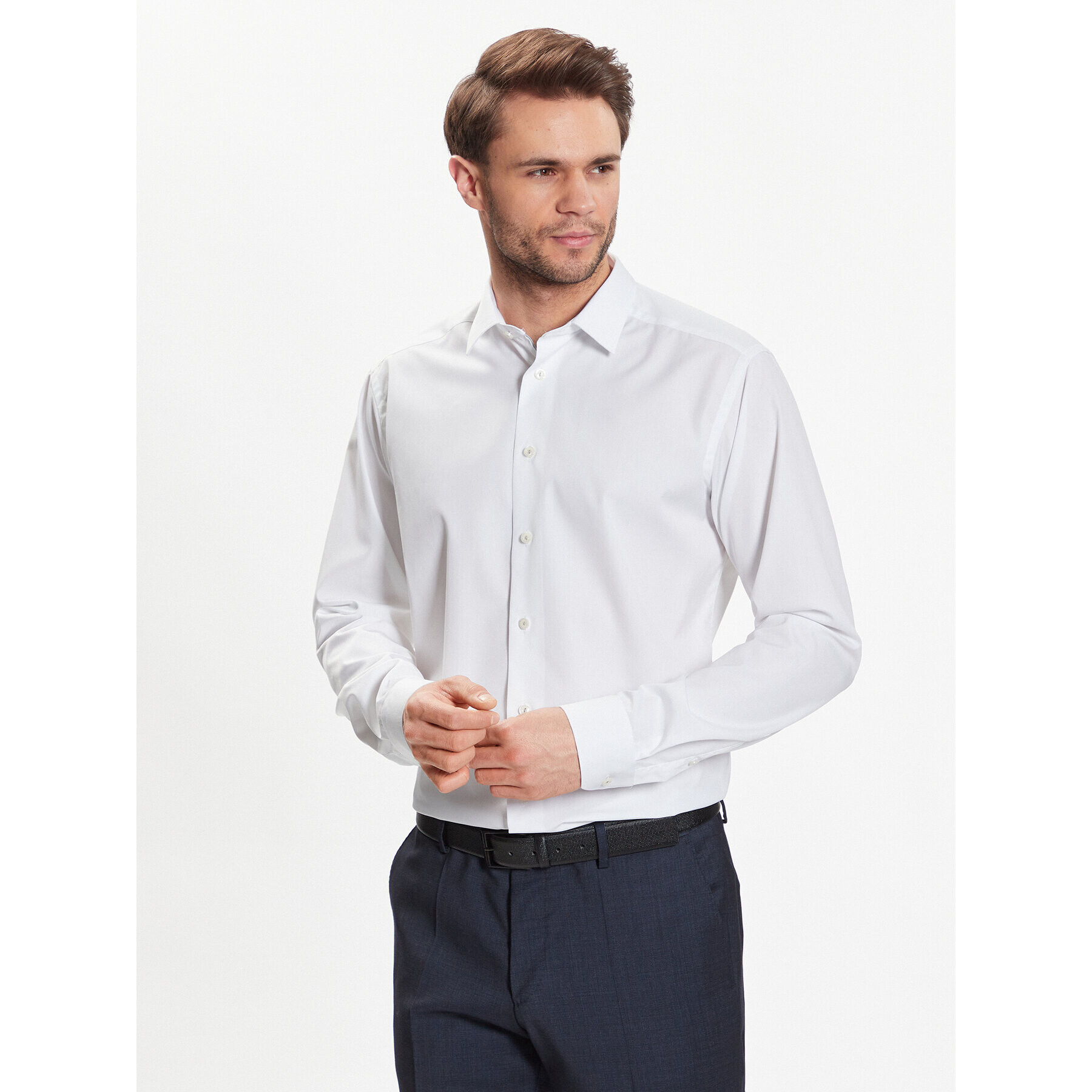 Eton Ing 1000044710 Fehér Slim Fit - Pepit.hu