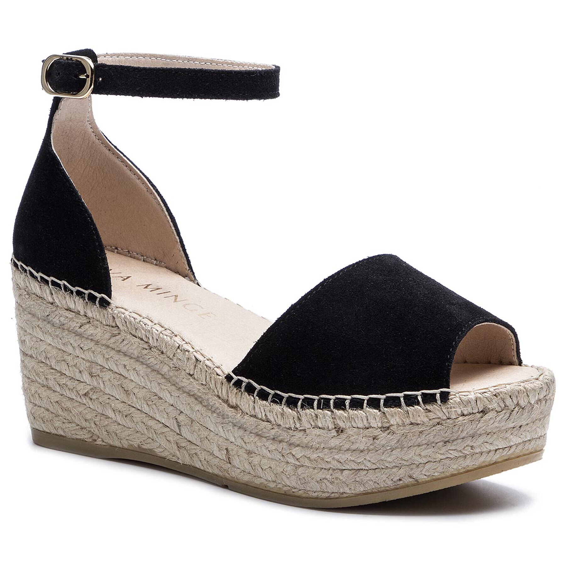 Eva Minge Espadrilles EM-14-05-000103 Fekete - Pepit.hu