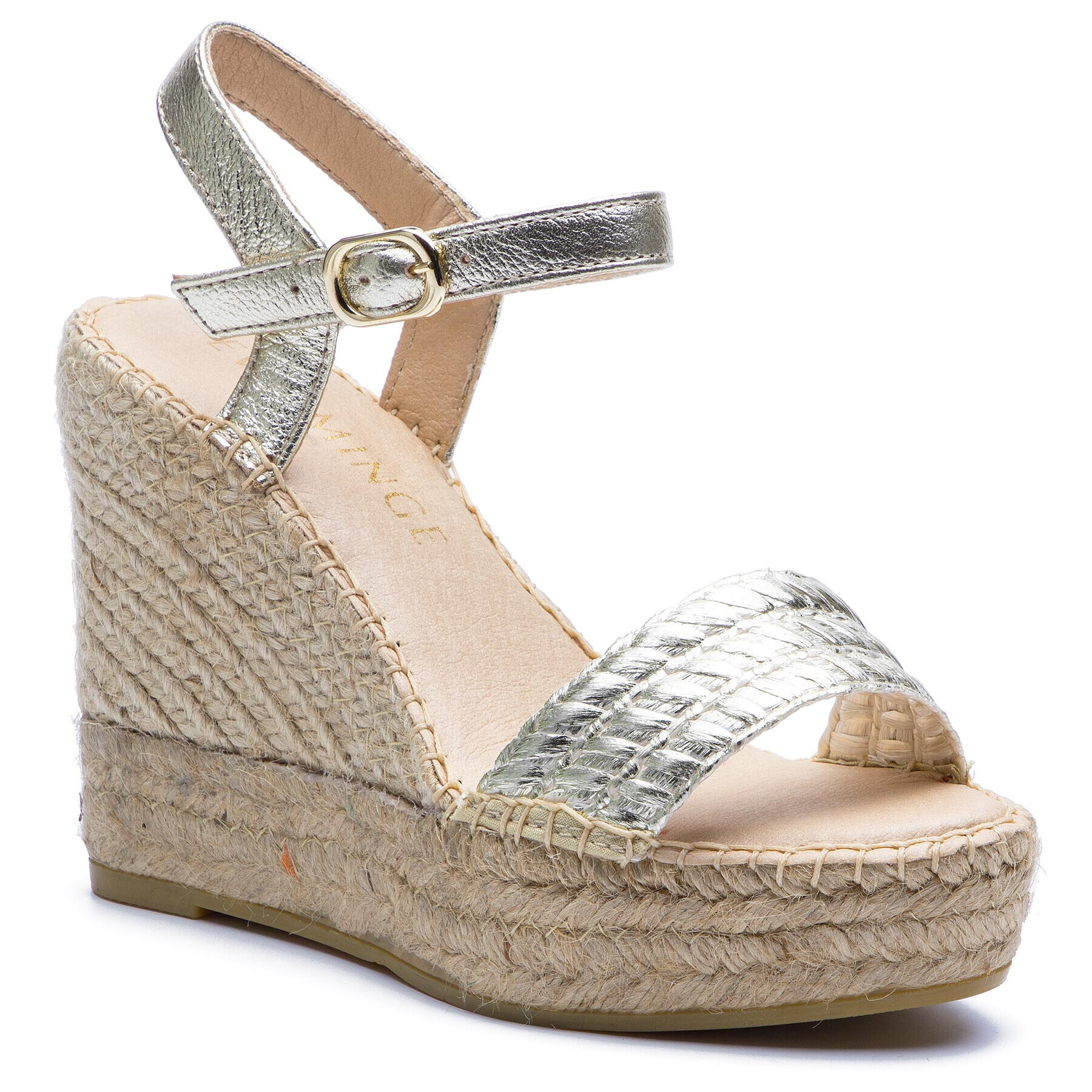 Eva Minge Espadrilles EM-14-05-000105 Arany - Pepit.hu