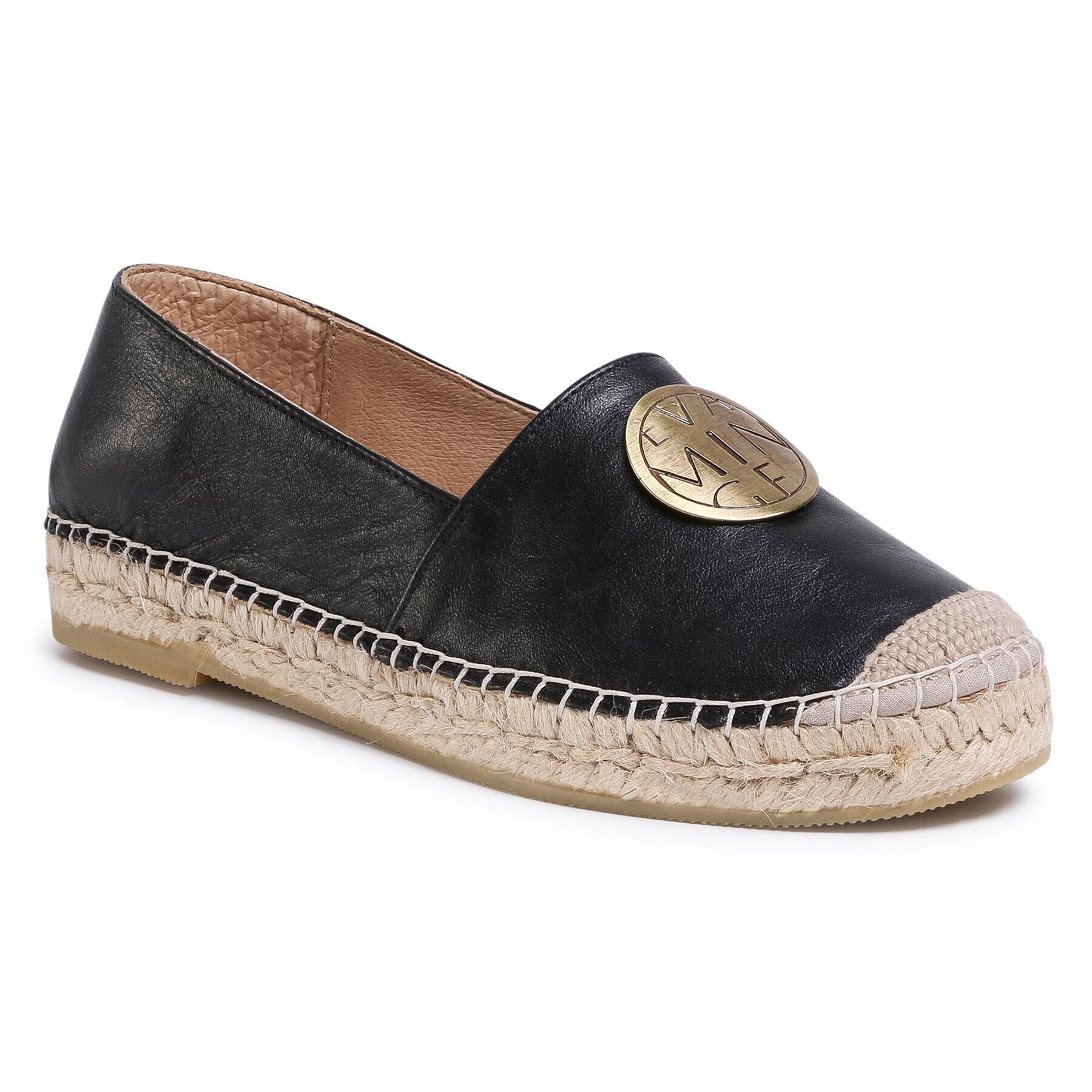 Eva Minge Espadrilles EM-14-07-000740 Fekete - Pepit.hu