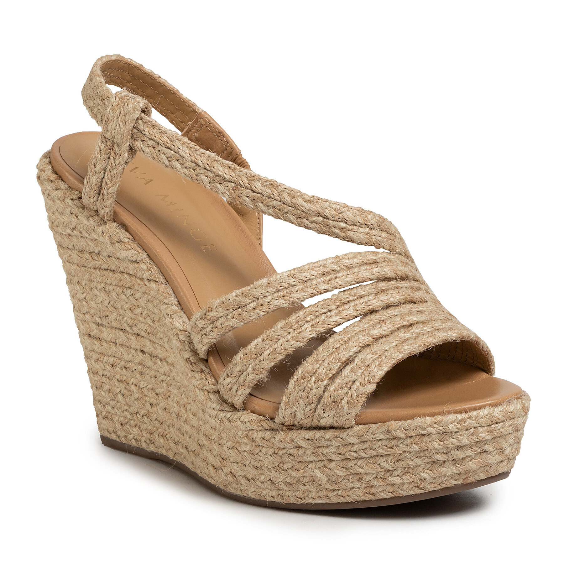 Eva Minge Espadrilles EM-44-07-000540 Bézs - Pepit.hu