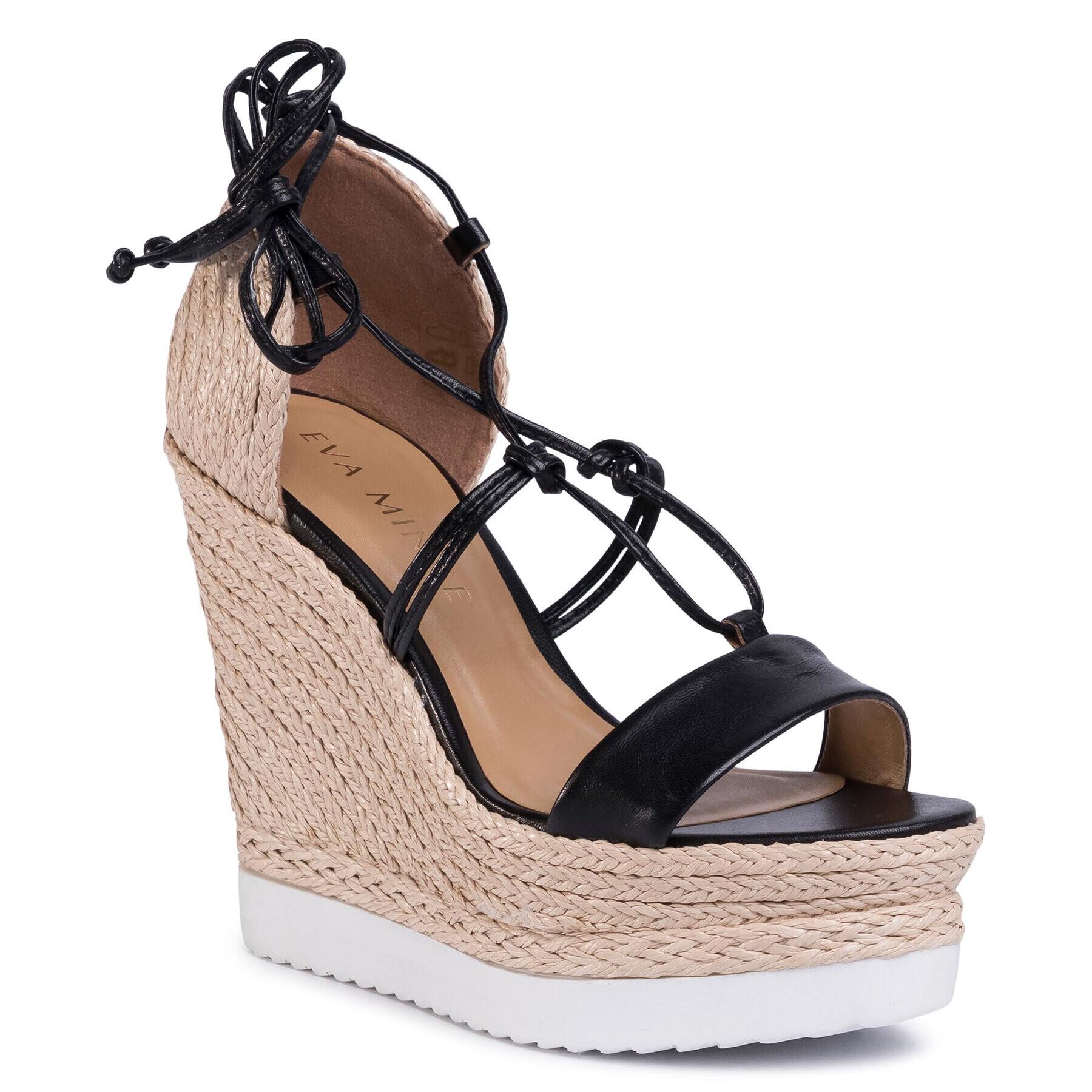 Eva Minge Espadrilles EM-44-07-000542 Fekete - Pepit.hu