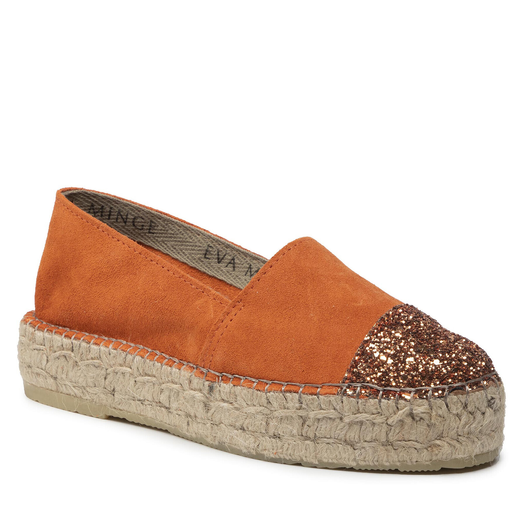 Eva Minge Espadrilles EM-46-11-001466 Narancssárga - Pepit.hu