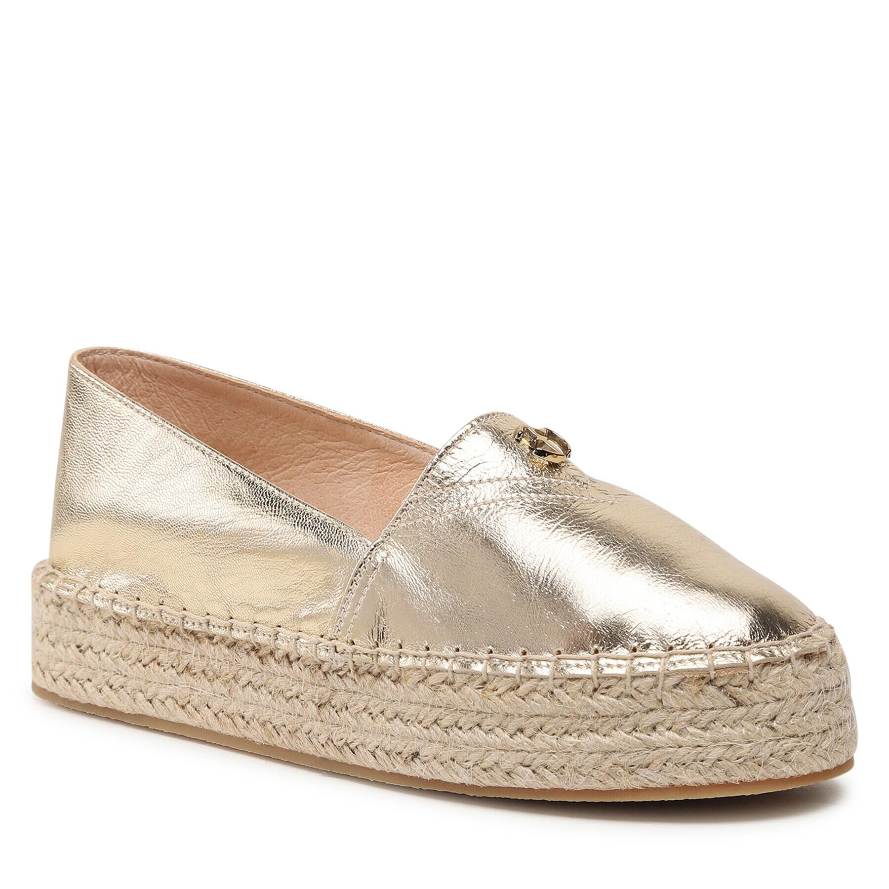 Eva Minge Espadrilles EM-96-13-001658 Arany - Pepit.hu