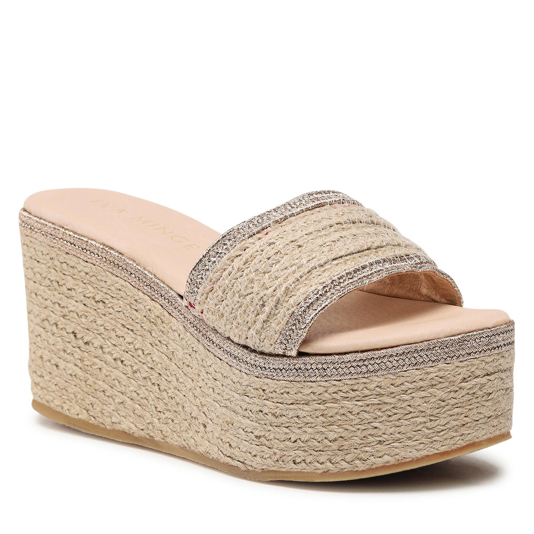 Eva Minge Espadrilles EM-96-13-001669 Bézs - Pepit.hu