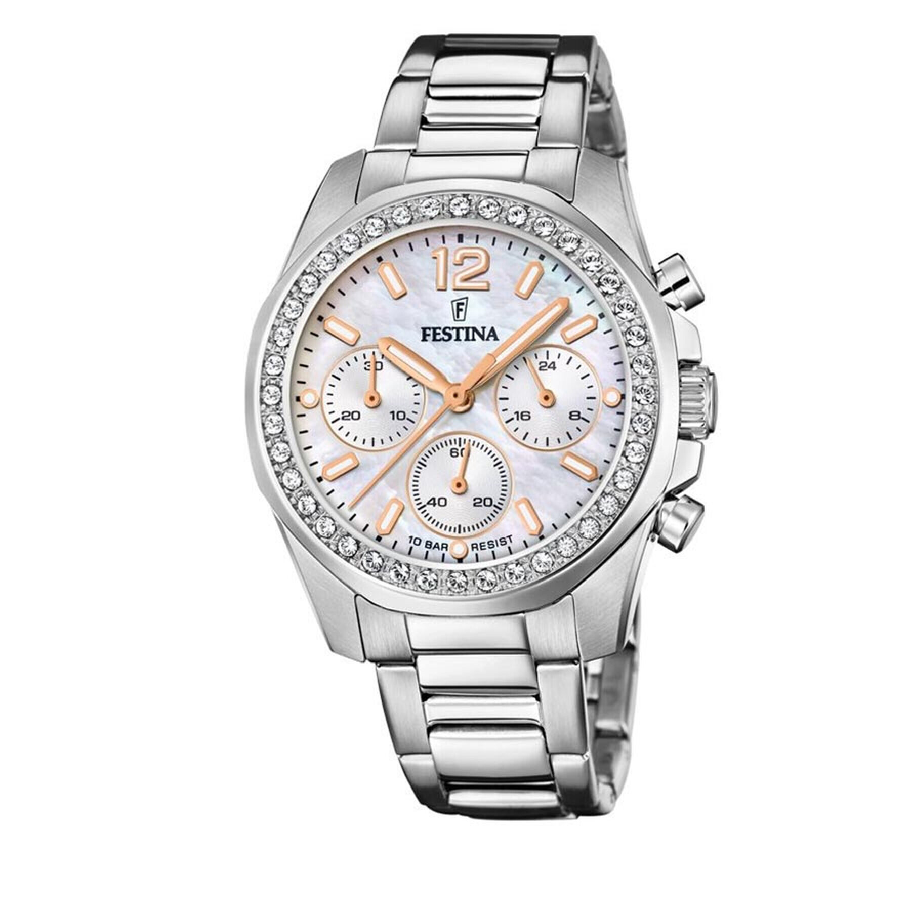 Festina Karóra Boyfriend Chronograph 20606/1 Ezüst - Pepit.hu