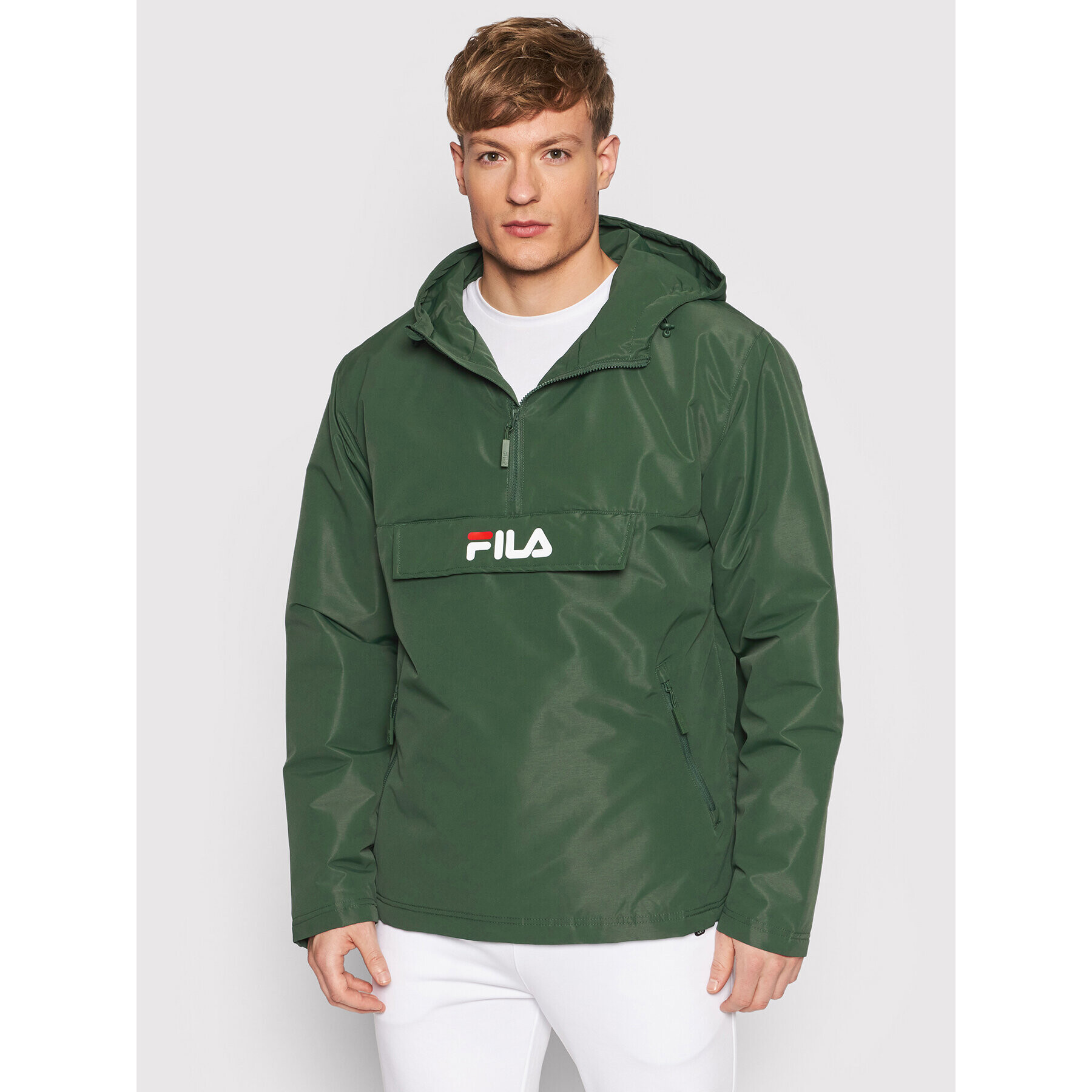 Fila Anorák Michirou 687284 Zöld Regular Fit - Pepit.hu