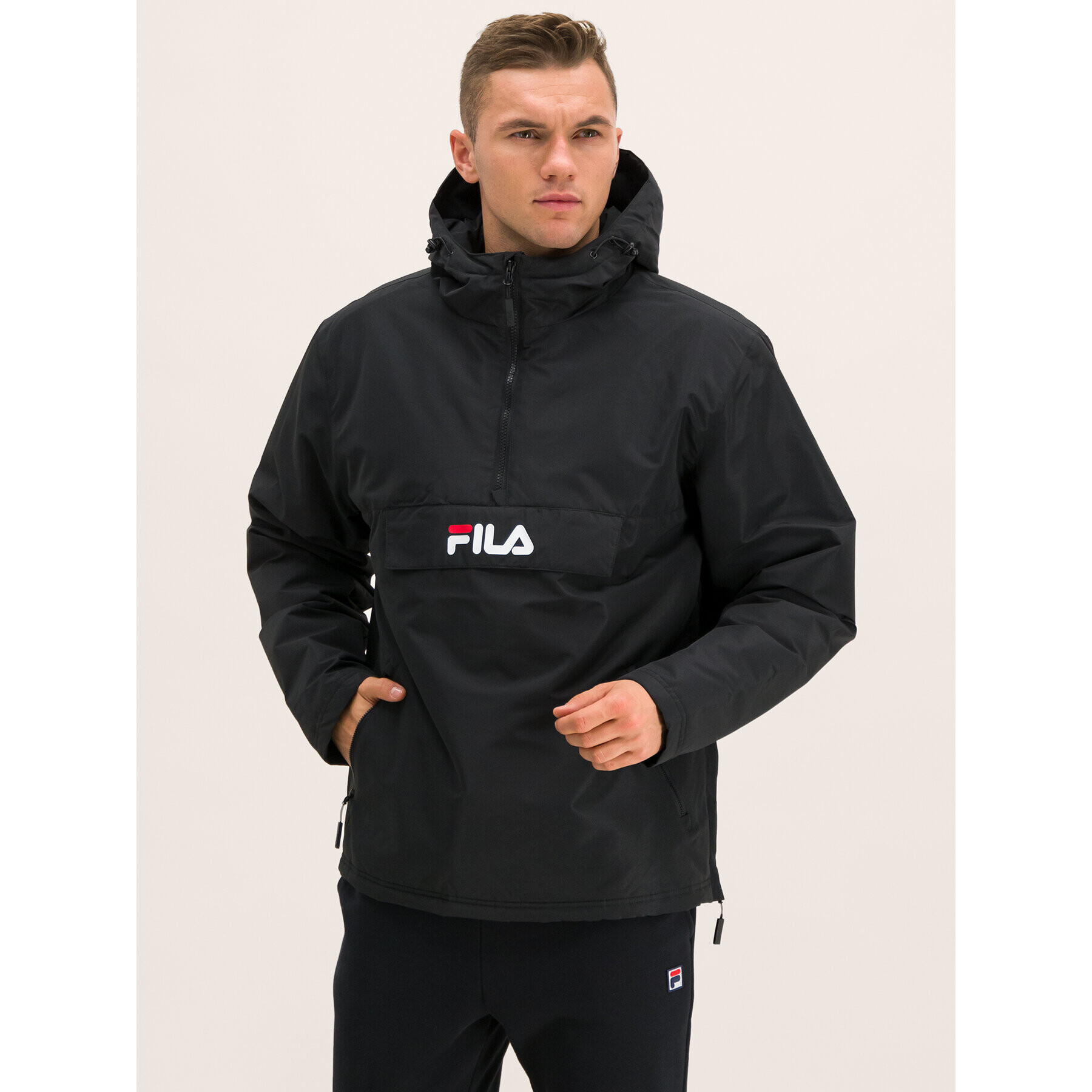 Fila Átmeneti kabát Michirou 687284 Fekete Regular Fit - Pepit.hu