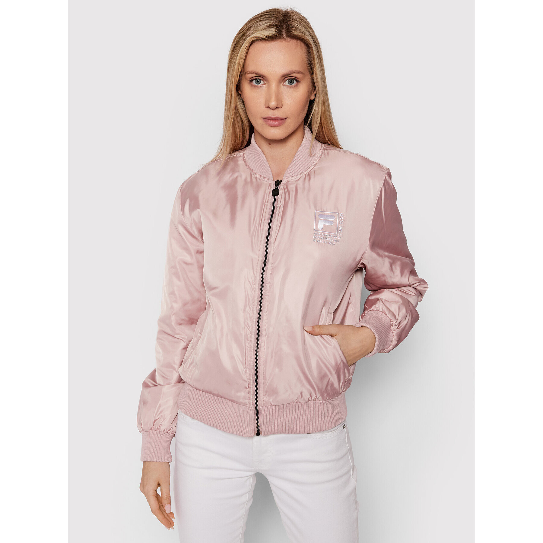 Fila Bomber dzseki Rach 689336 Rózsaszín Relaxed Fit - Pepit.hu