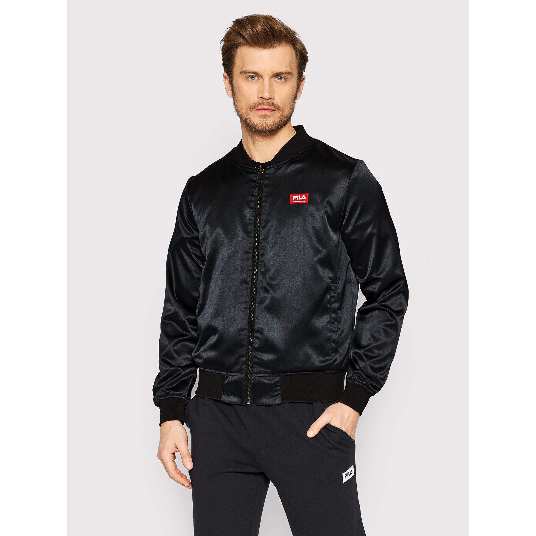 Fila Bomber dzseki Troyes FAM0017 Fekete Regular Fit - Pepit.hu