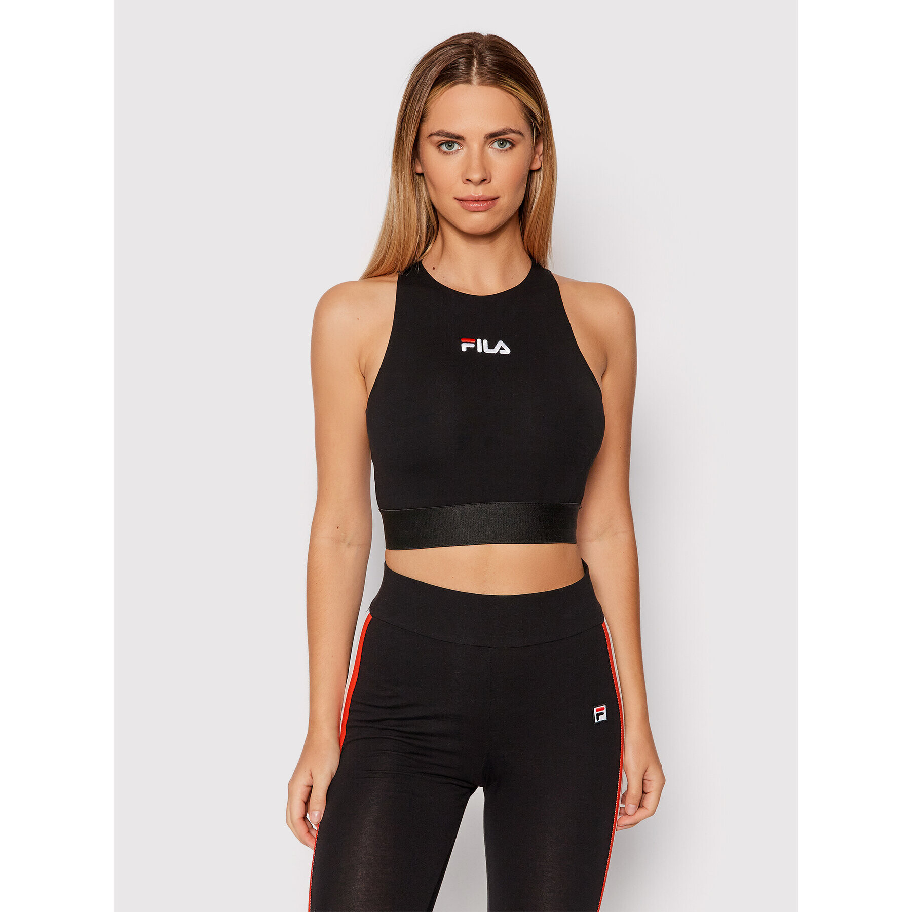 Fila Felső Ekanta 689121 Fekete Slim Fit - Pepit.hu