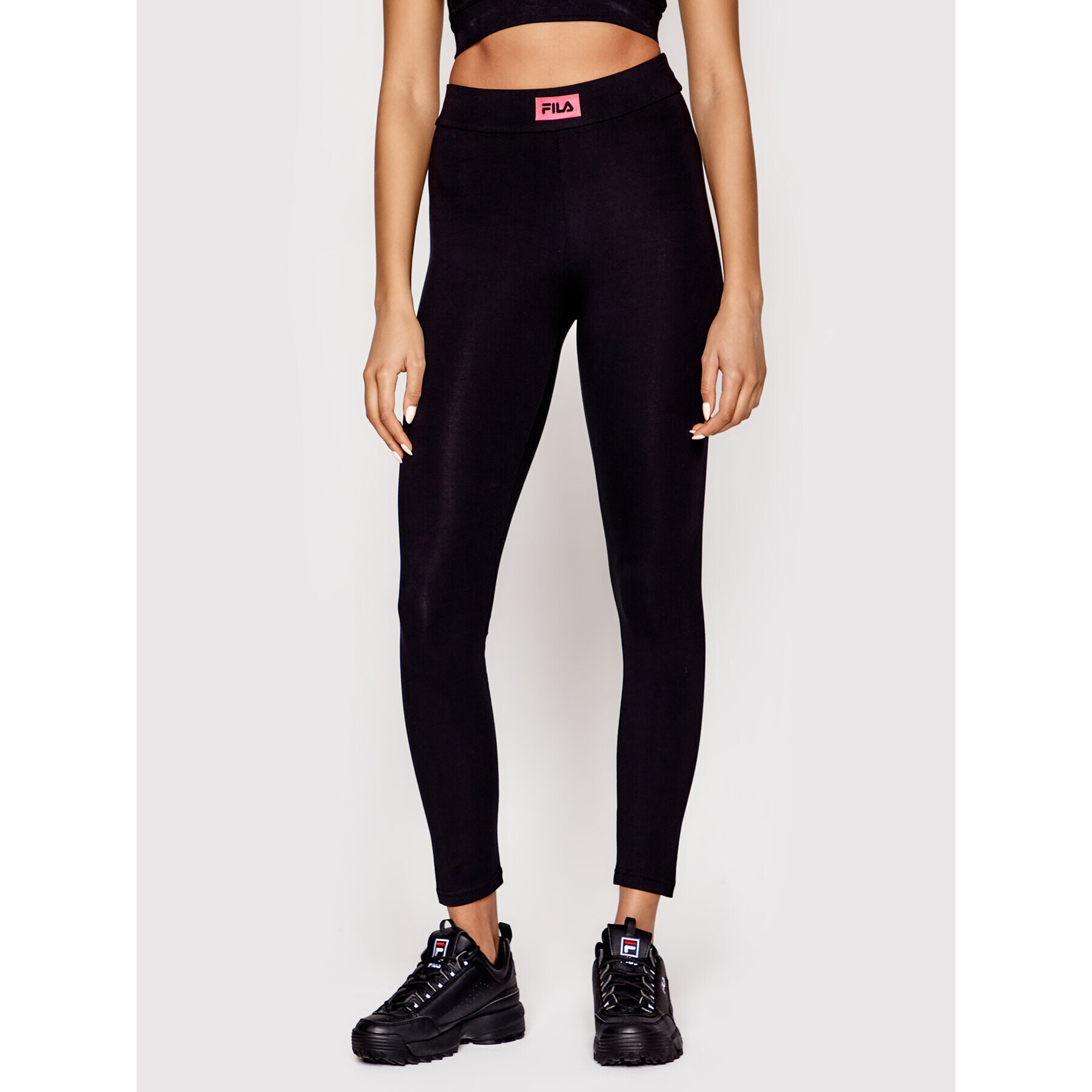 Fila Leggings Bayonne FAW0135 Fekete Slim Fit - Pepit.hu