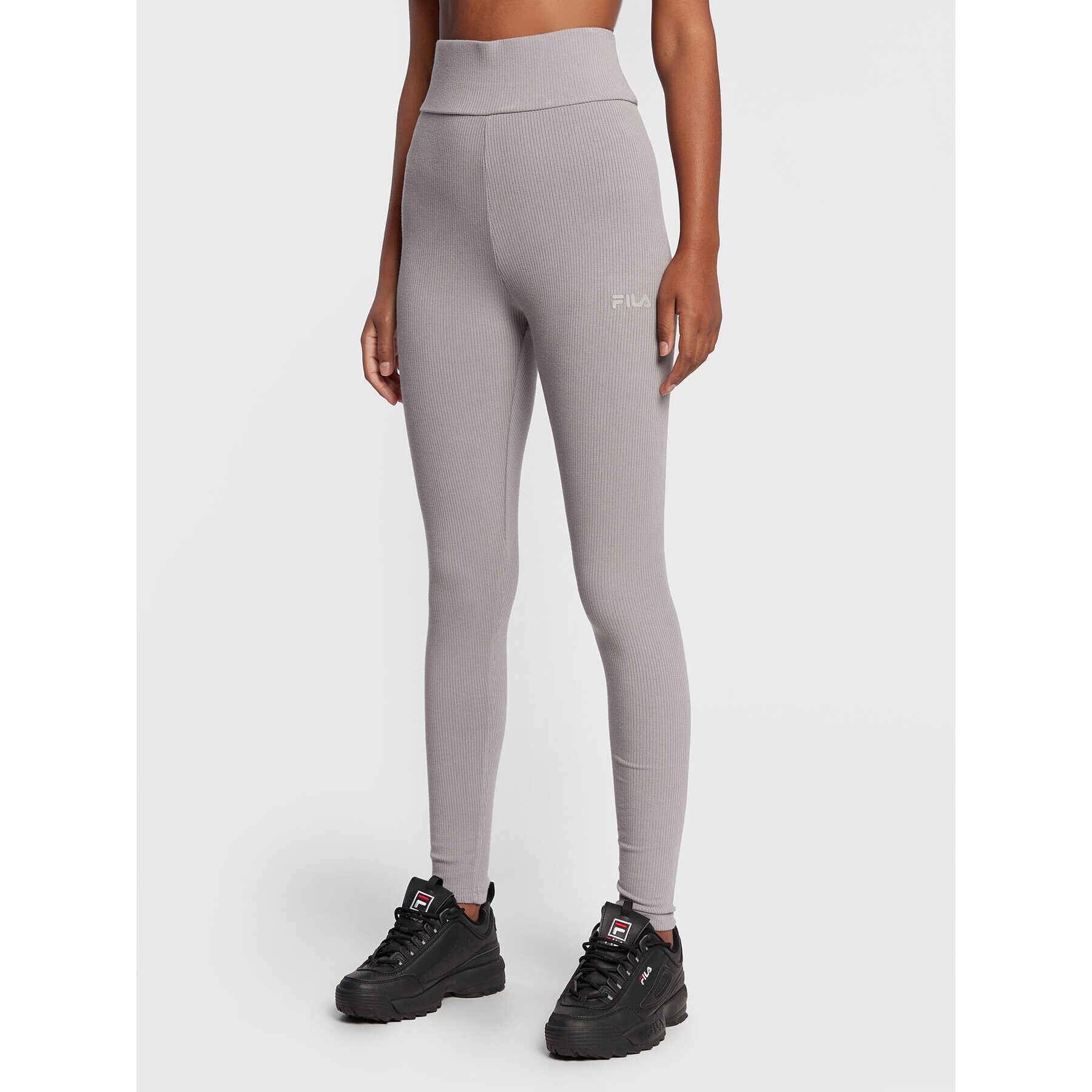 Fila Leggings Bozcaada FAW0256 Szürke Slim Fit - Pepit.hu