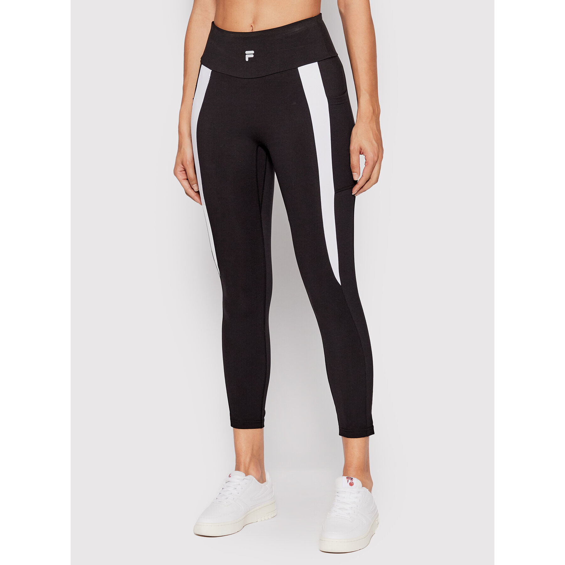 Fila Leggings Rabenau FAW0042 Fekete Slim Fit - Pepit.hu