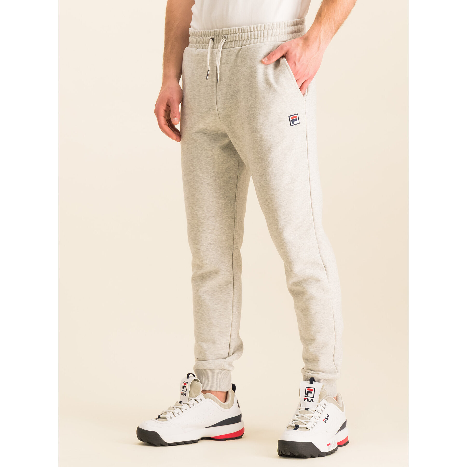 Fila Melegítő alsó Kuddusi 687218 Szürke Regular Fit - Pepit.hu