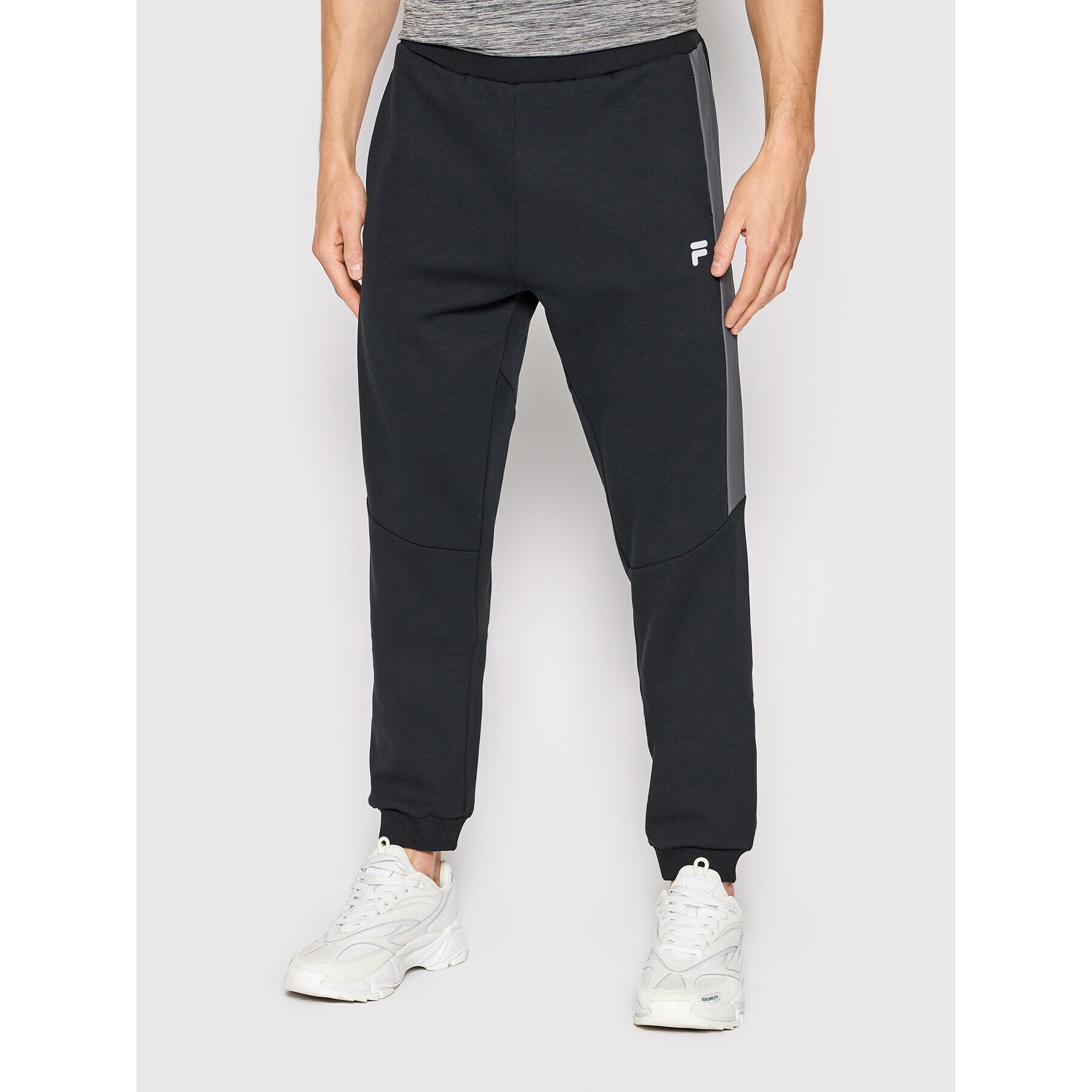 Fila Melegítő alsó Rosenheim FAM0060 Fekete Slim Fit - Pepit.hu